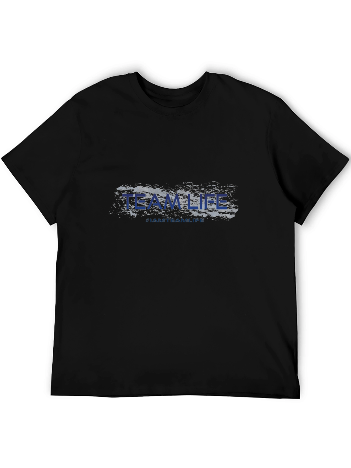Team Life Black T-Shirt
