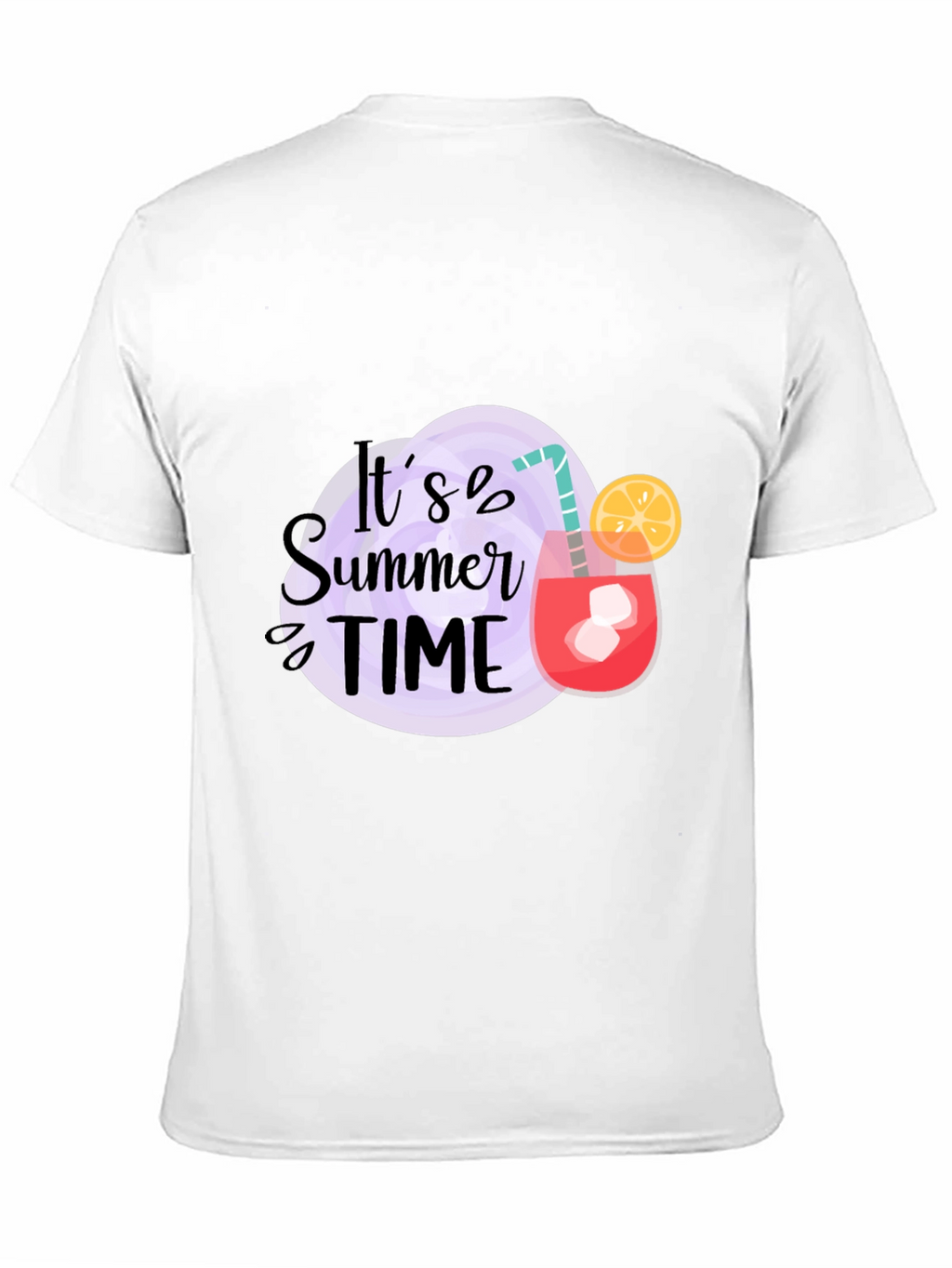 Its Summer Time Black T-Shirt