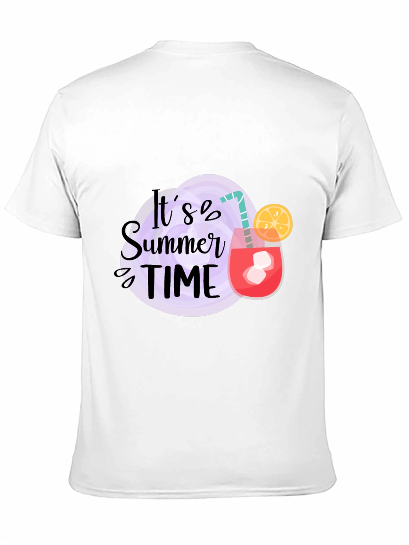 Its Summer Time Black T-Shirt