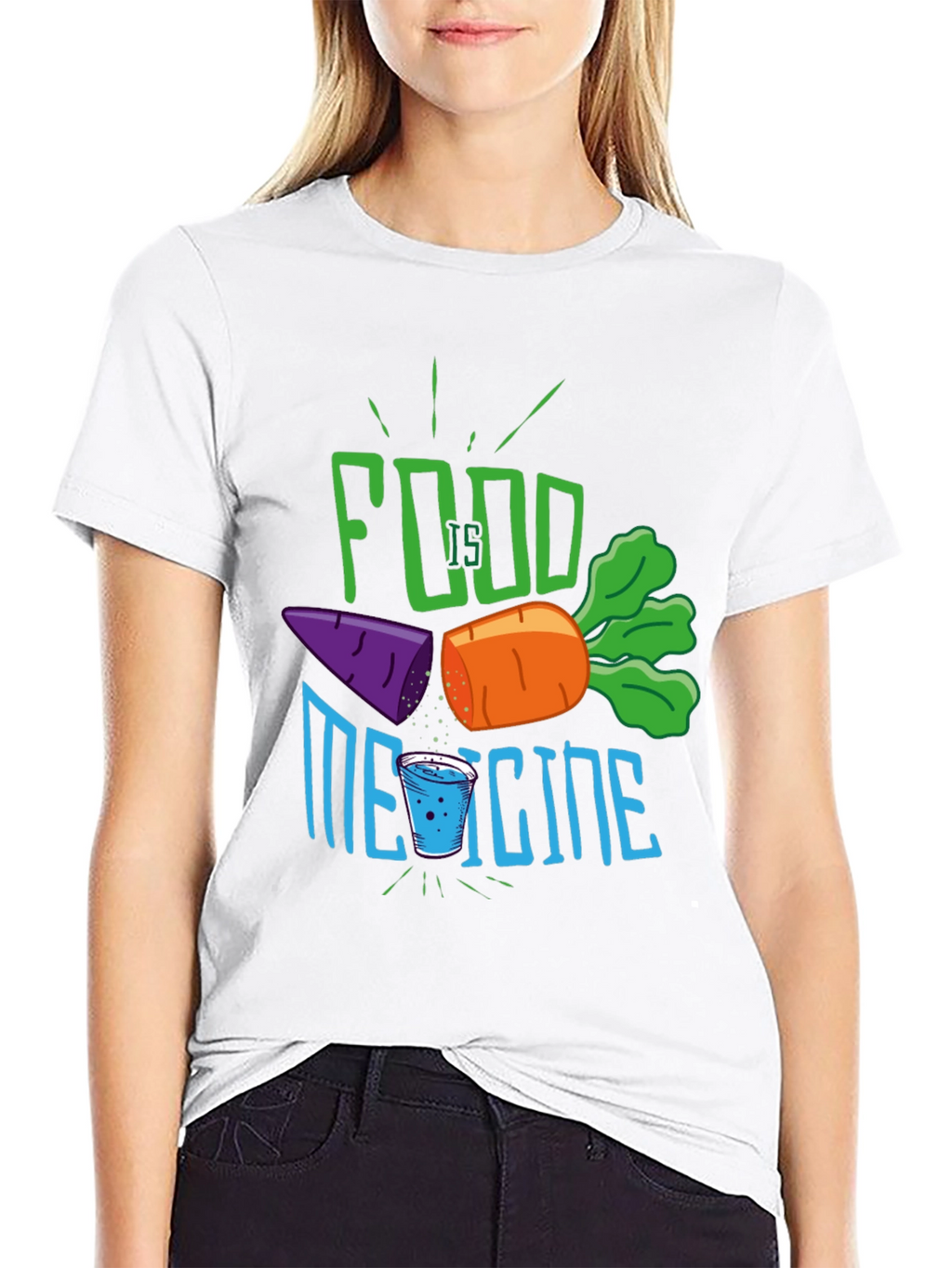 Food Is Medicine Graphic T-Shirt