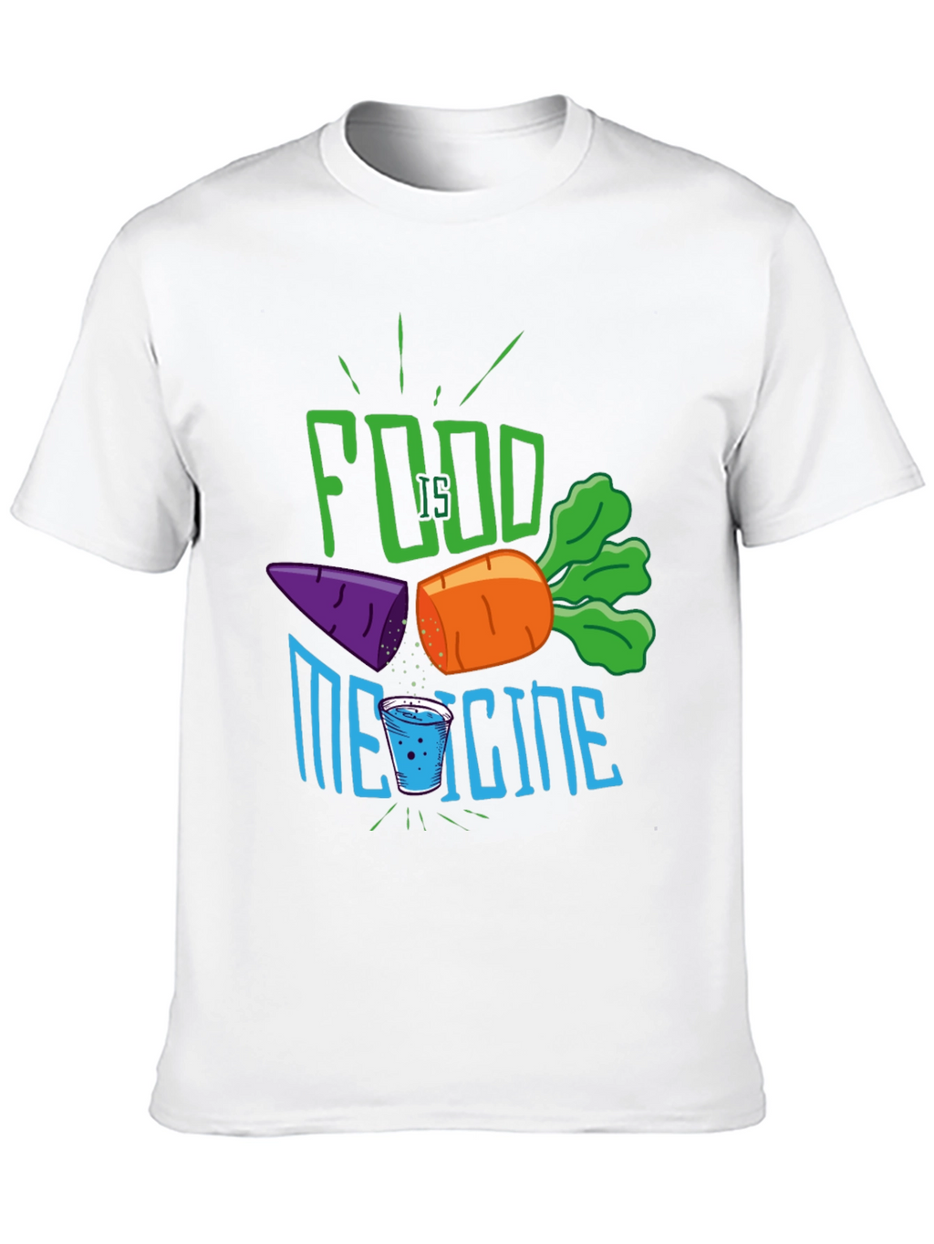 Food Is Medicine Graphic T-Shirt