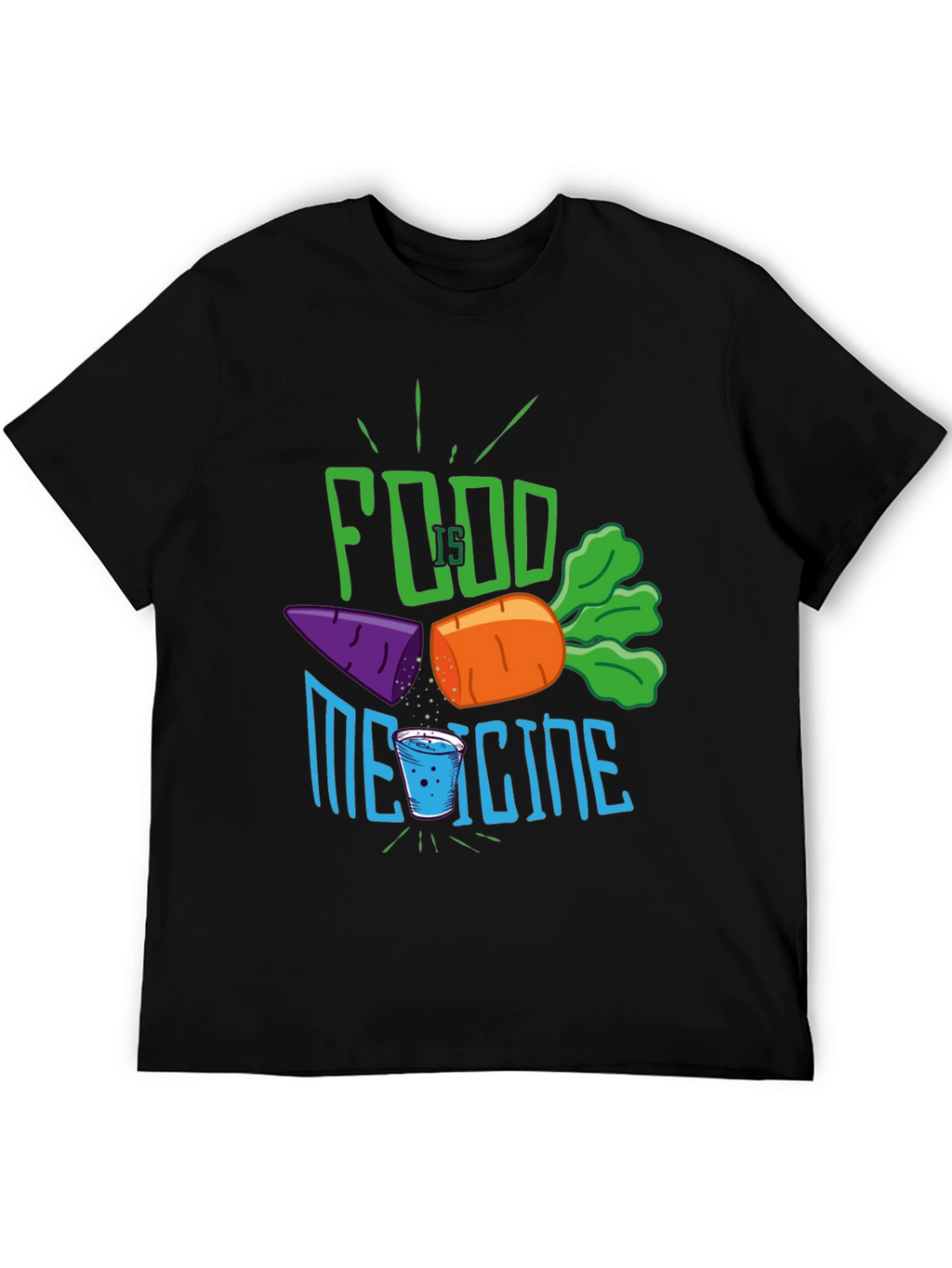 Food Is Medicine Graphic T-Shirt