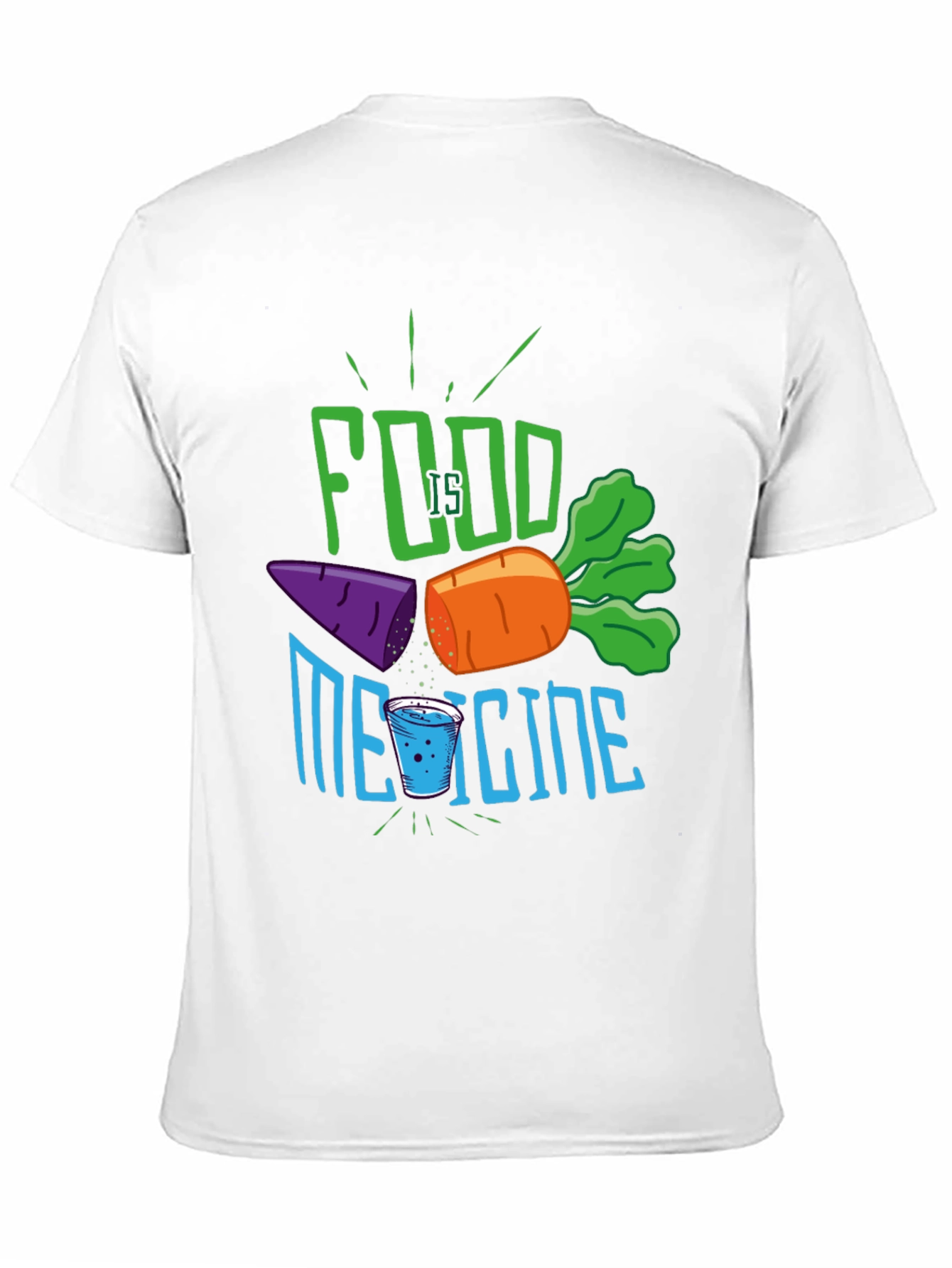 Food Is Medicine Graphic T-Shirt
