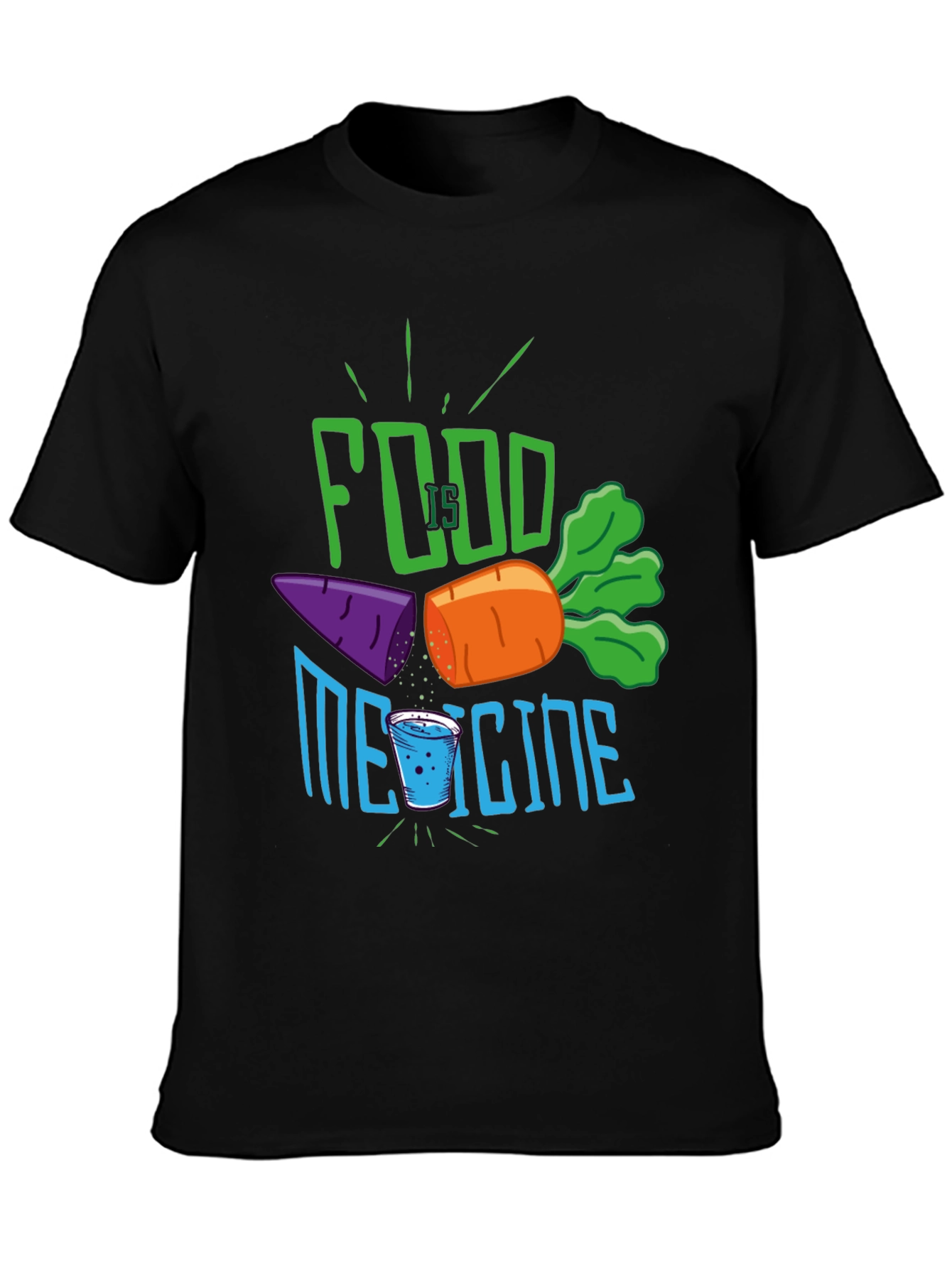 Food Is Medicine Graphic T-Shirt