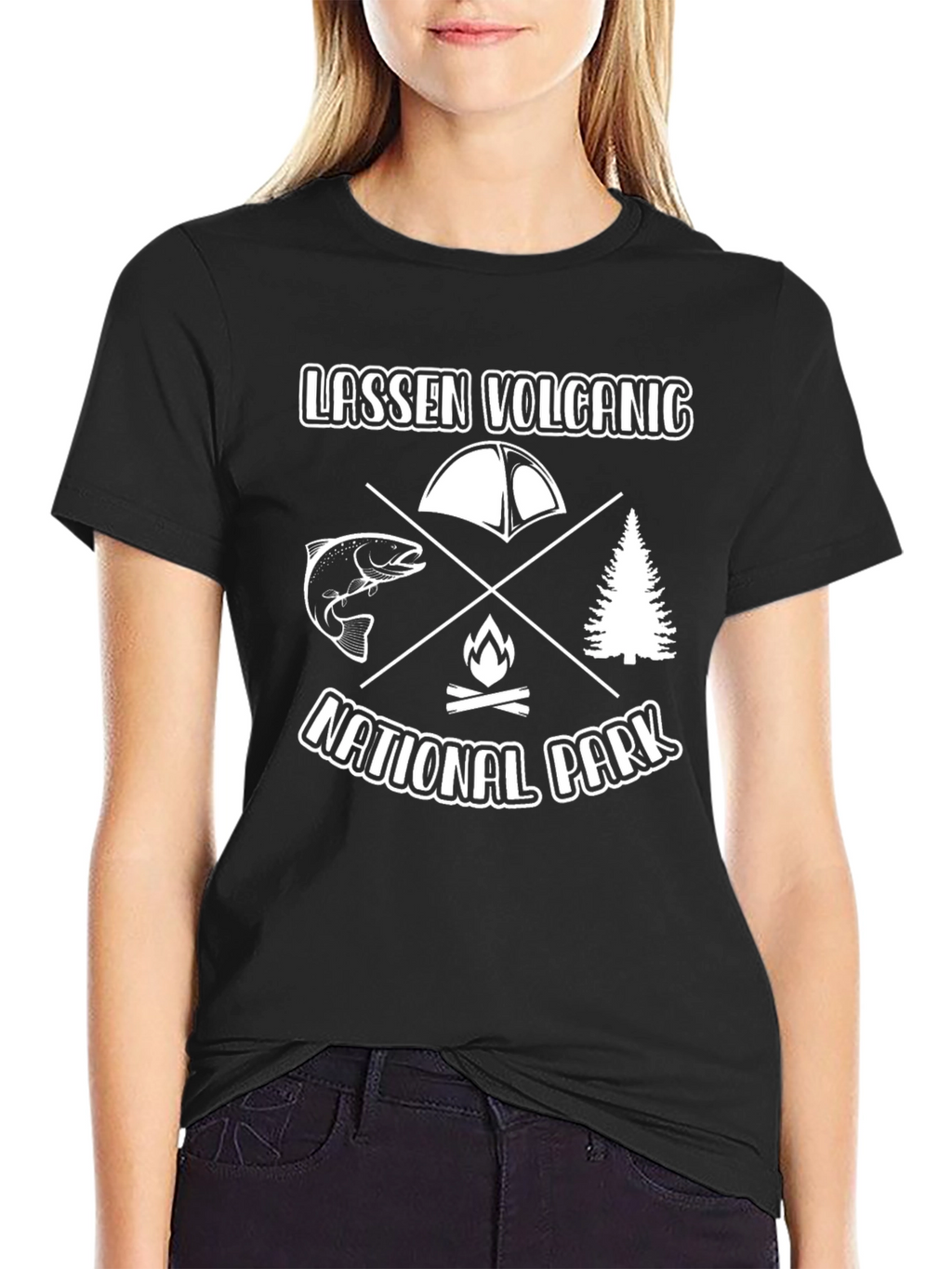 Lassen Volcanic National Park Camping T-Shirt