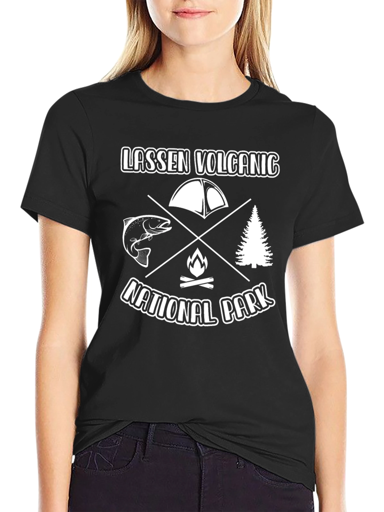 Lassen Volcanic National Park Camping T-Shirt