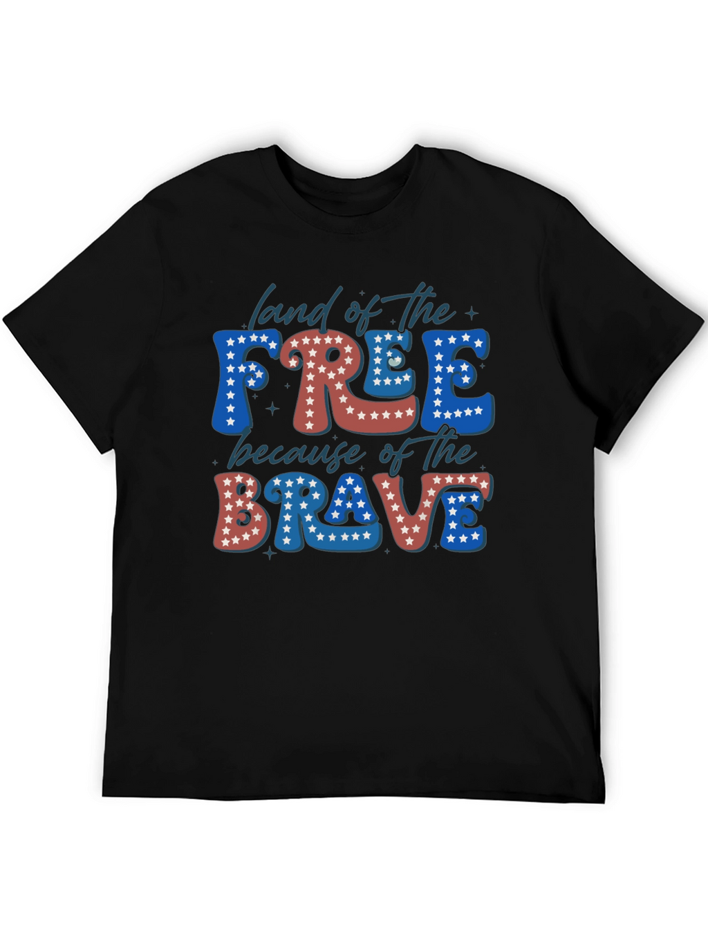 Patriotic USA Land of the Free T-Shirt