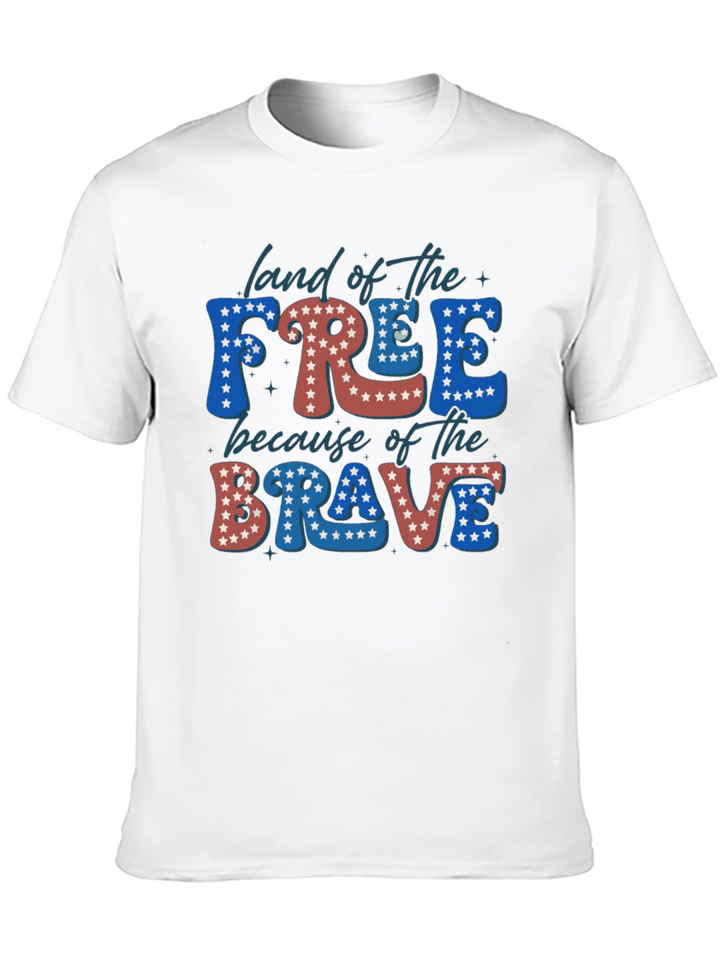 Patriotic USA Land of the Free T-Shirt