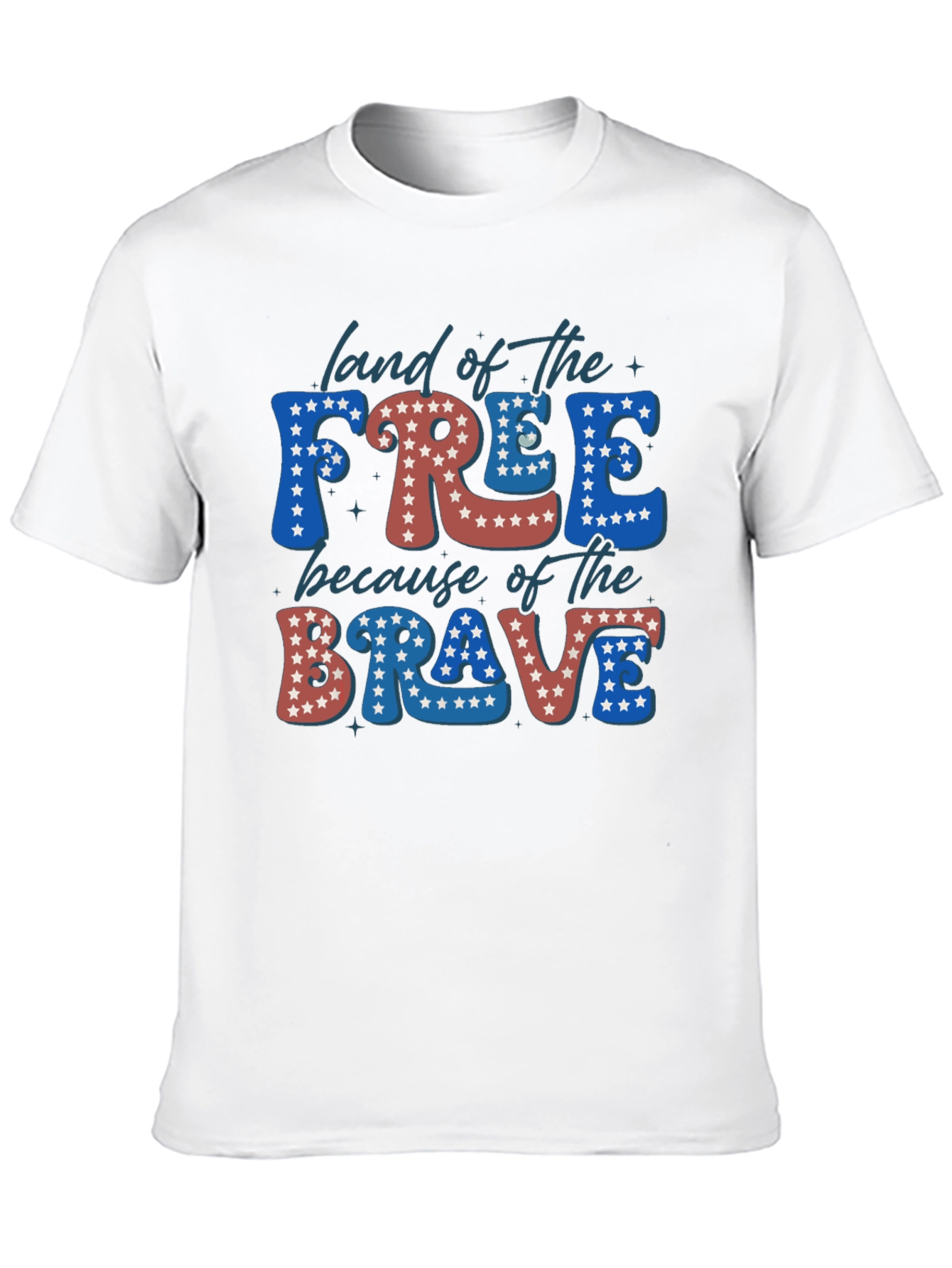 Patriotic USA Land of the Free T-Shirt
