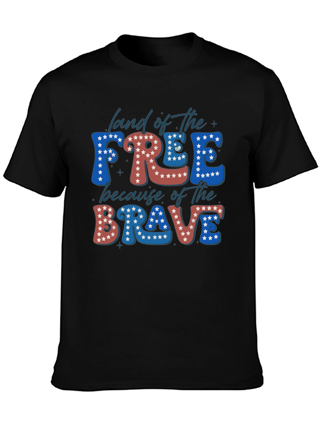 Patriotic USA Land of the Free T-Shirt
