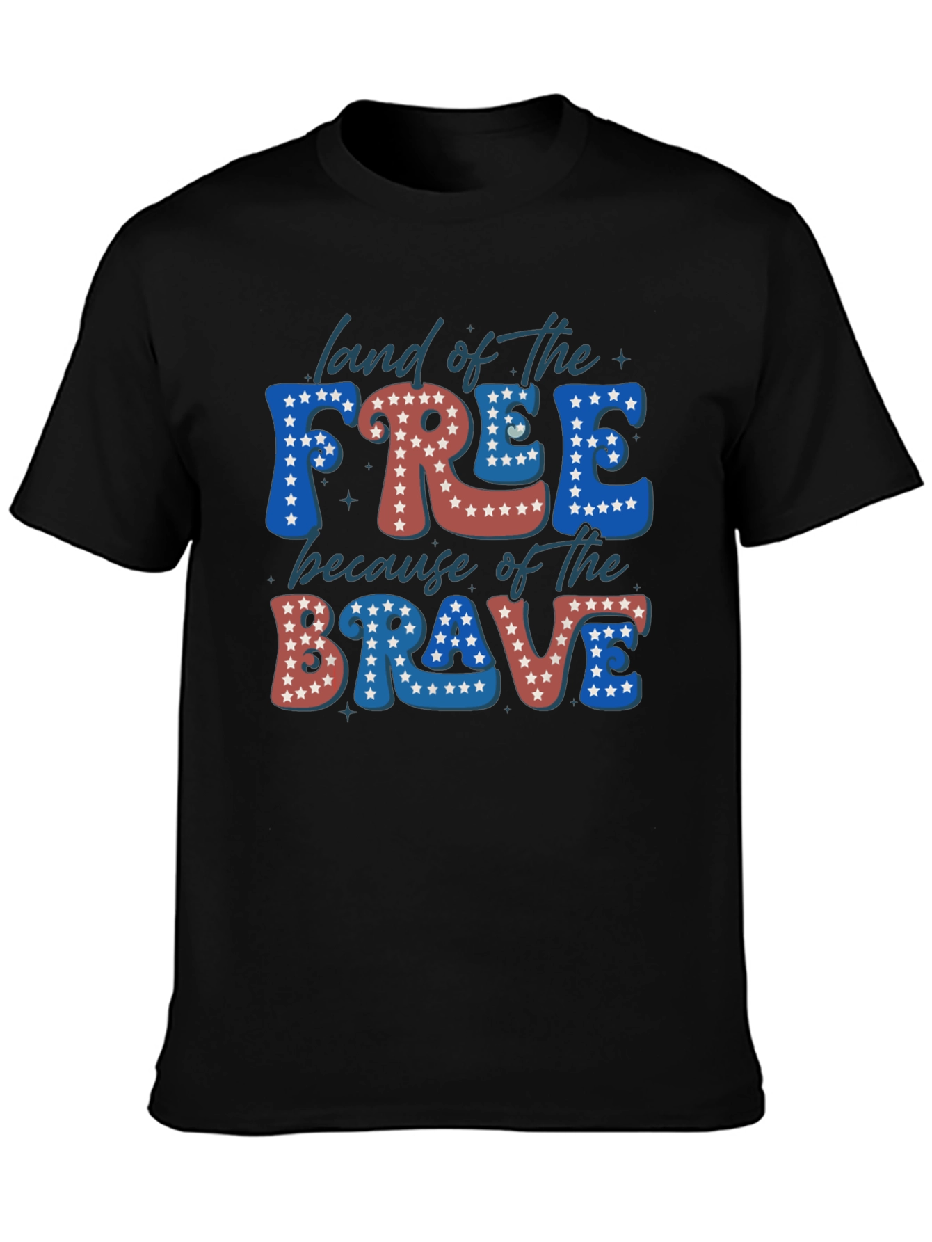 Patriotic USA Land of the Free T-Shirt