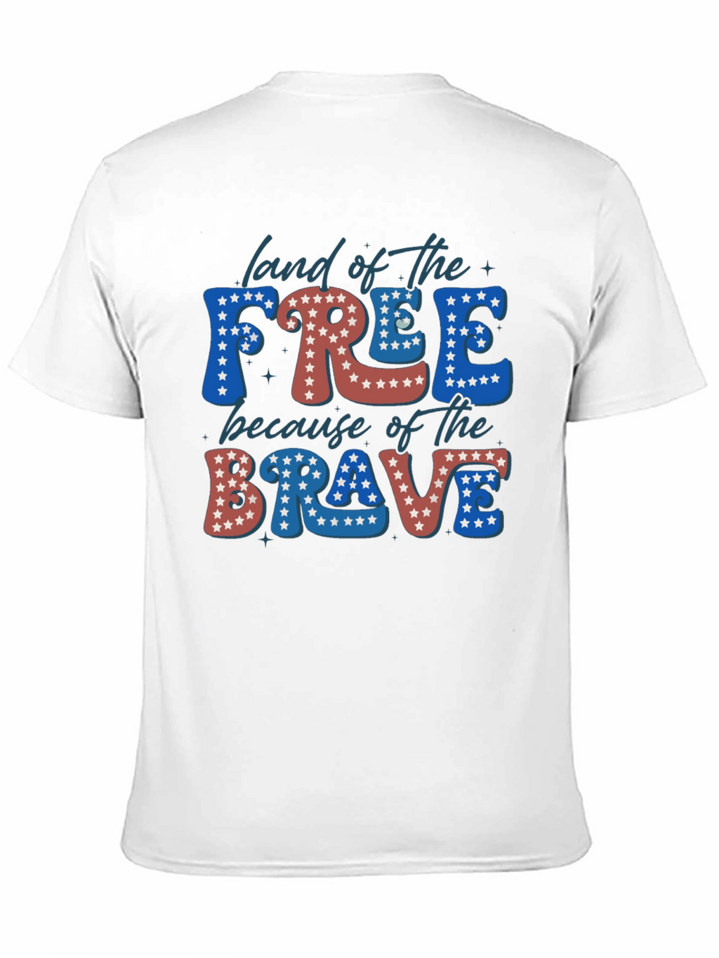 Patriotic USA Land of the Free T-Shirt
