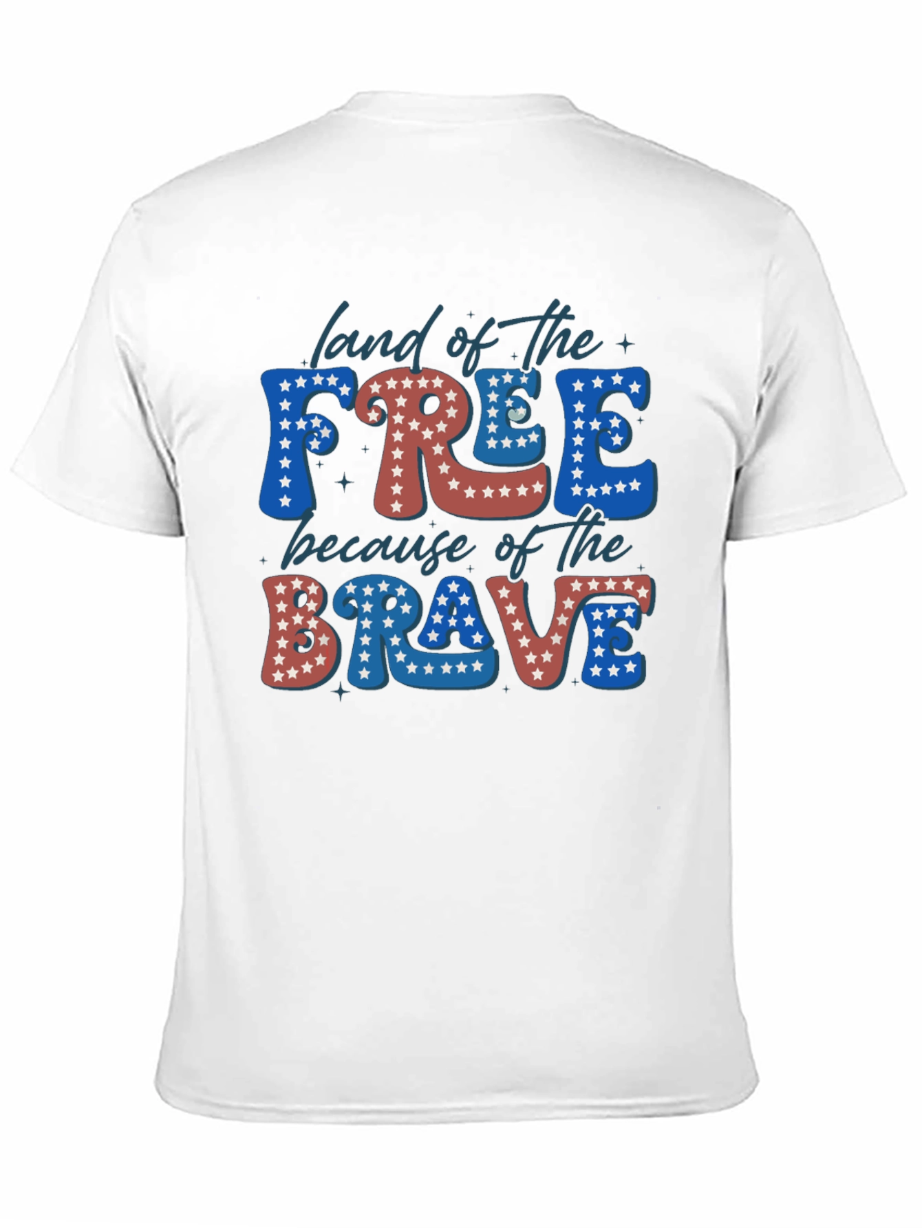 Patriotic USA Land of the Free T-Shirt
