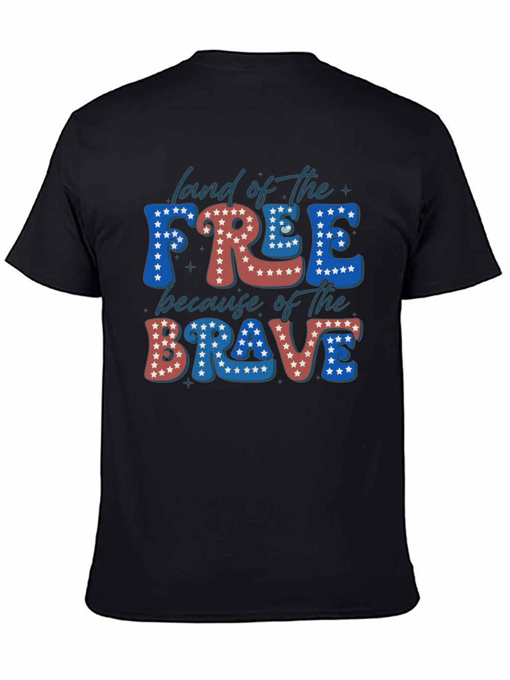 Patriotic USA Land of the Free T-Shirt