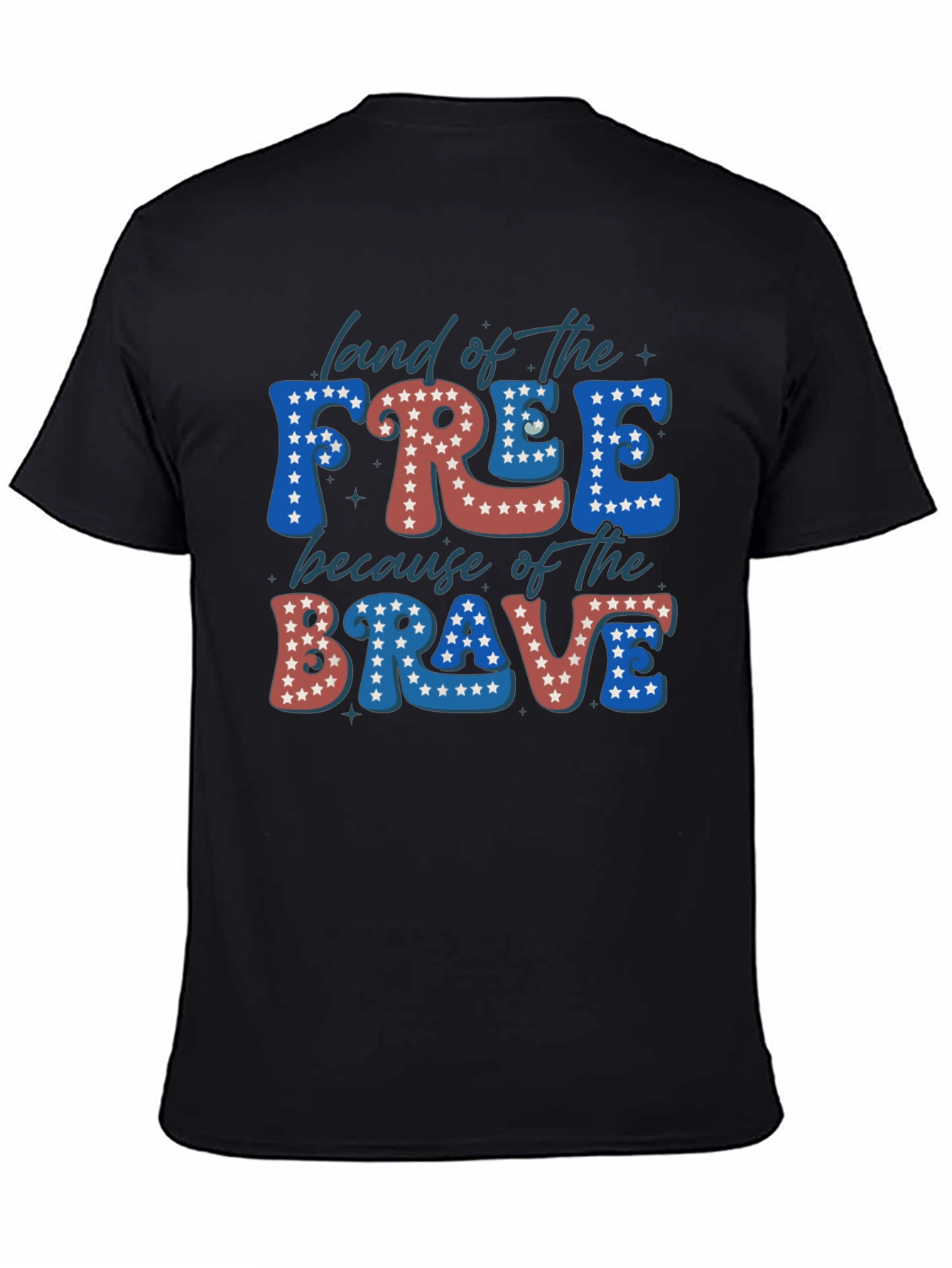 Patriotic USA Land of the Free T-Shirt