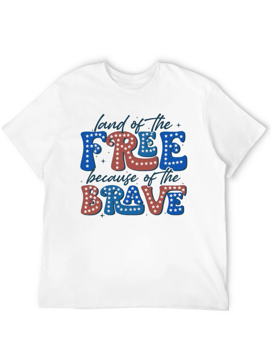 Patriotic USA Land of the Free T-Shirt