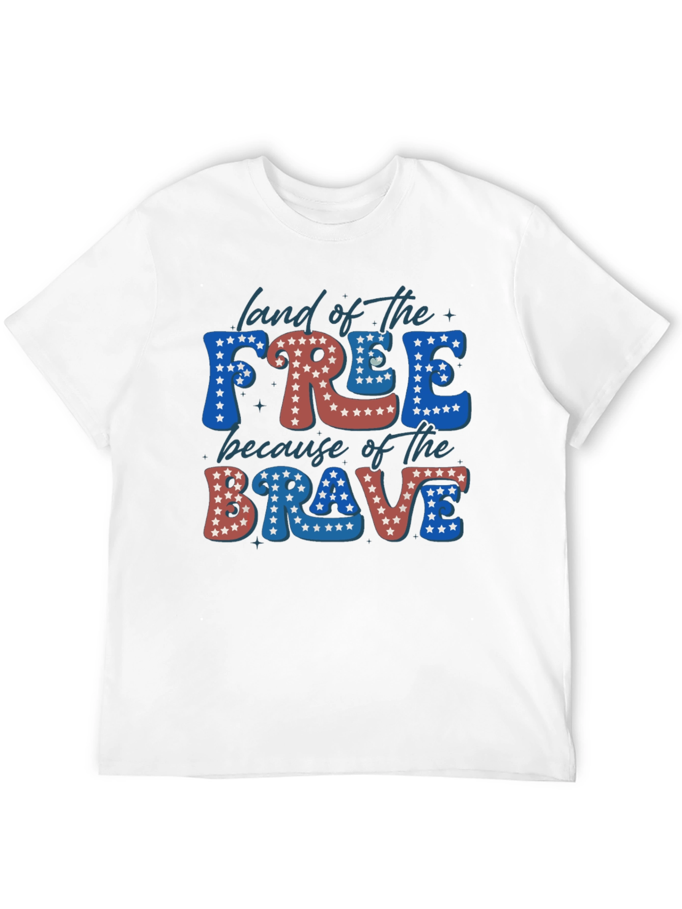 Patriotic USA Land of the Free T-Shirt