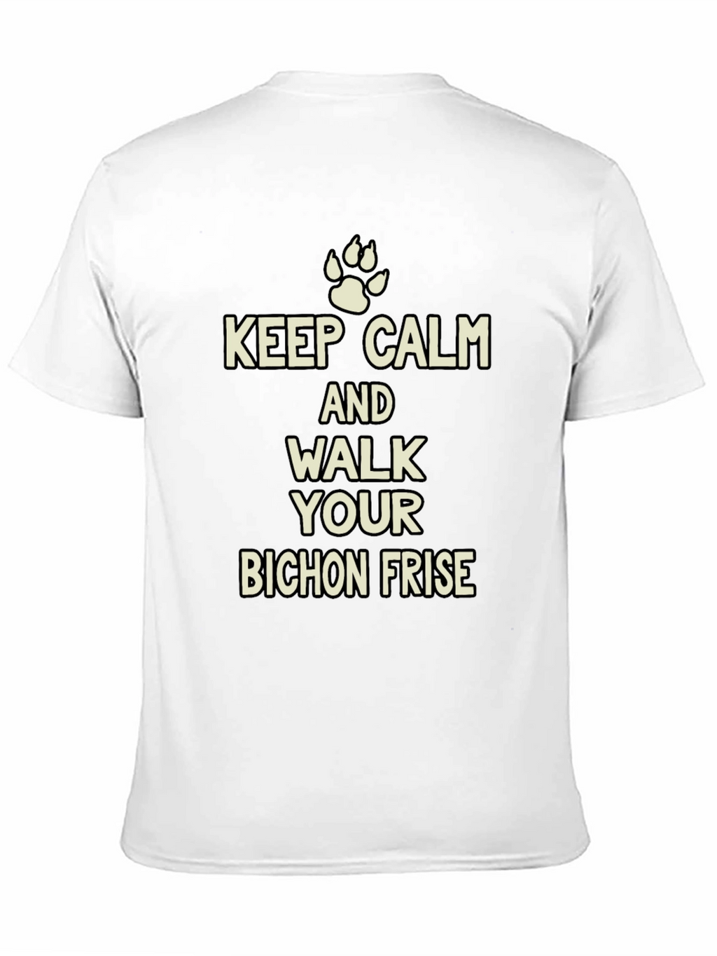 Keep Calm Bichon Frise T-Shirt