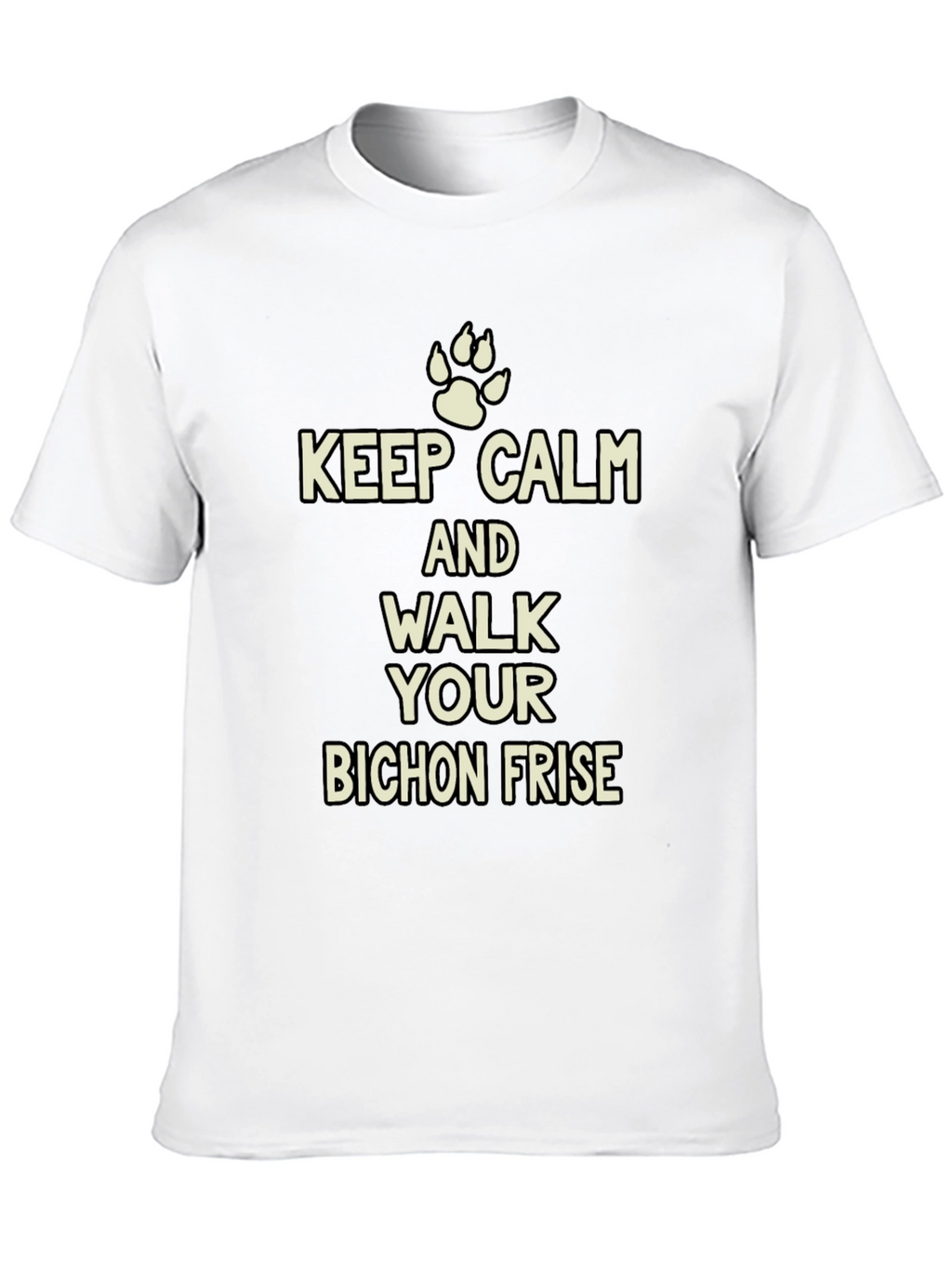 Keep Calm Bichon Frise T-Shirt