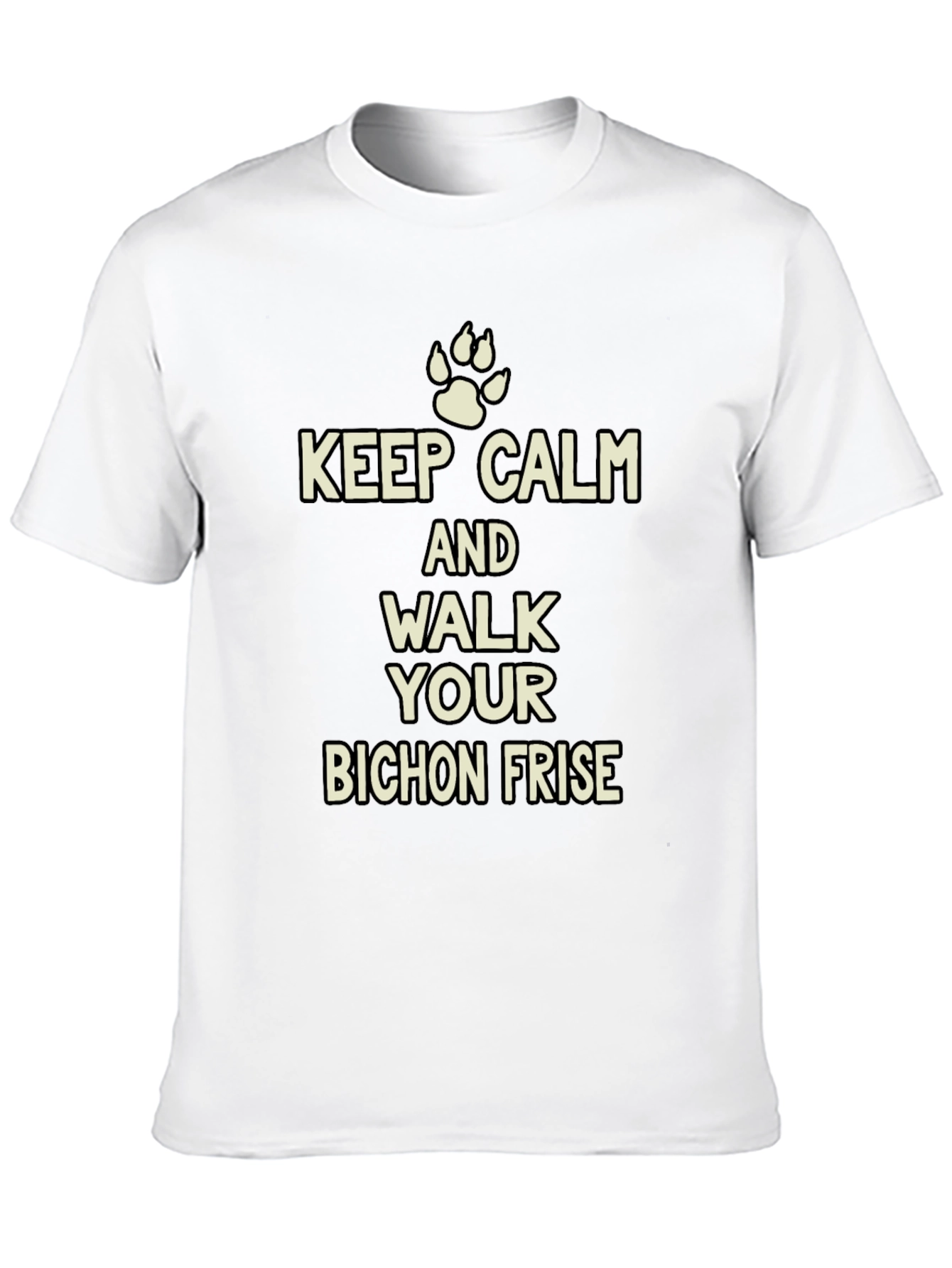 Keep Calm Bichon Frise T-Shirt