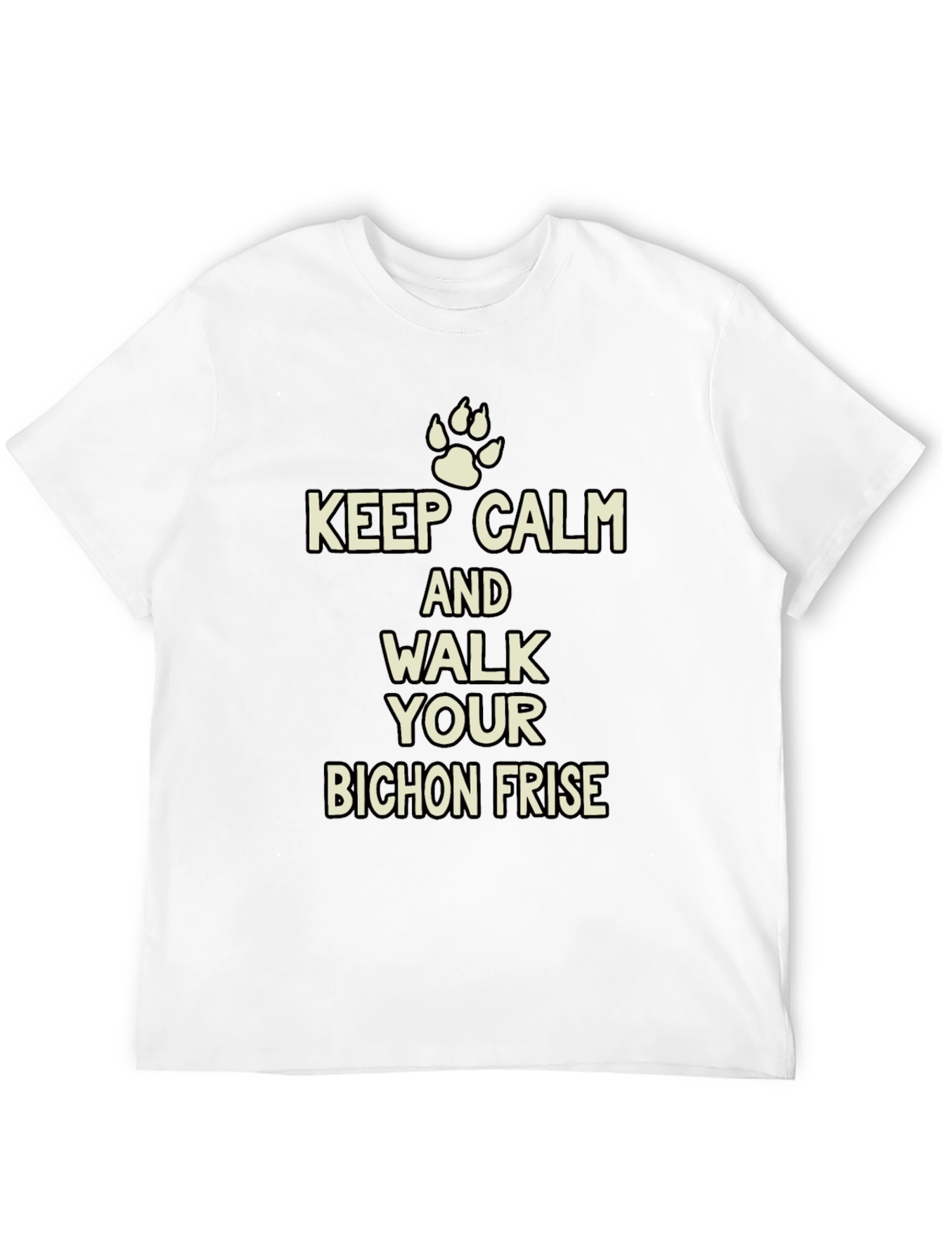 Keep Calm Bichon Frise T-Shirt