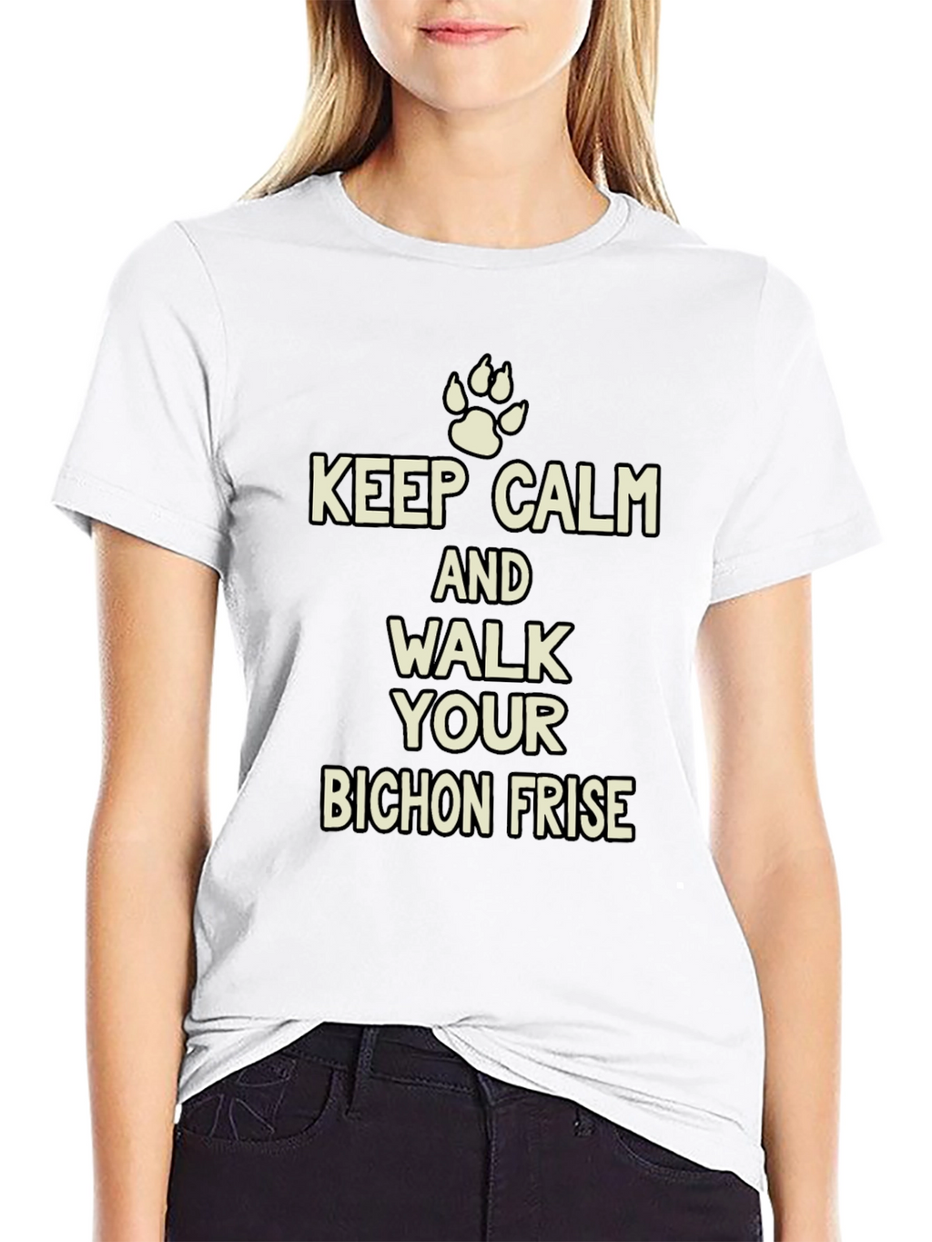 Keep Calm Bichon Frise T-Shirt