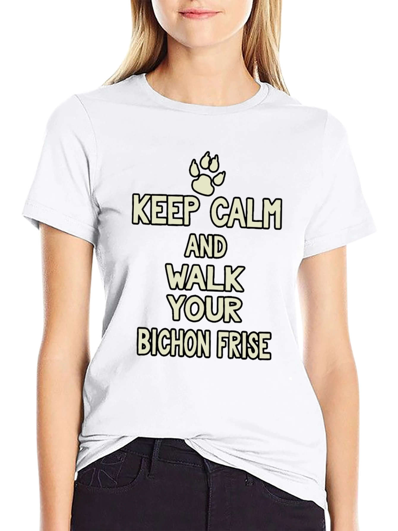 Keep Calm Bichon Frise T-Shirt