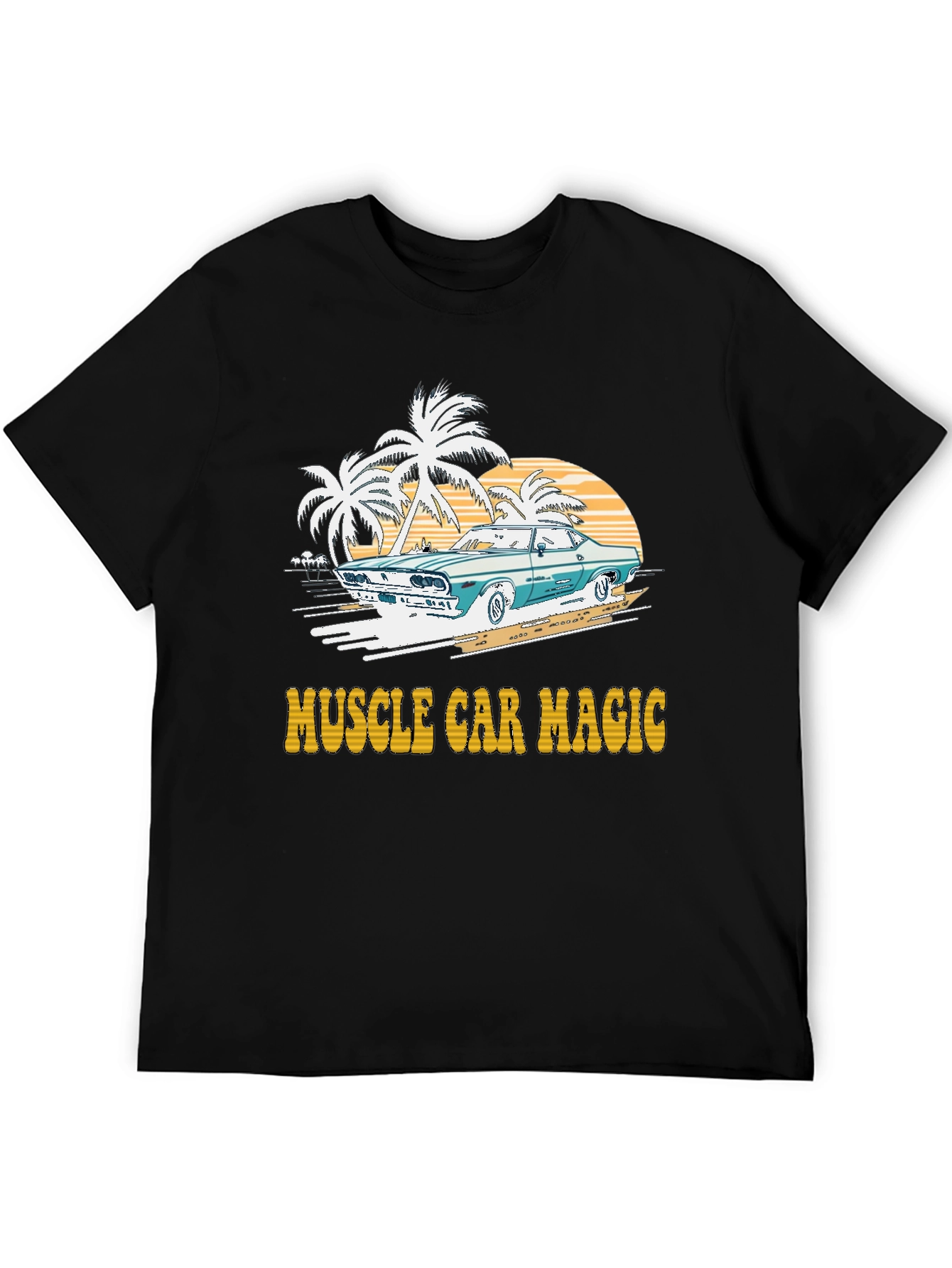 Muscle Car Magic Graphic T-Shirt
