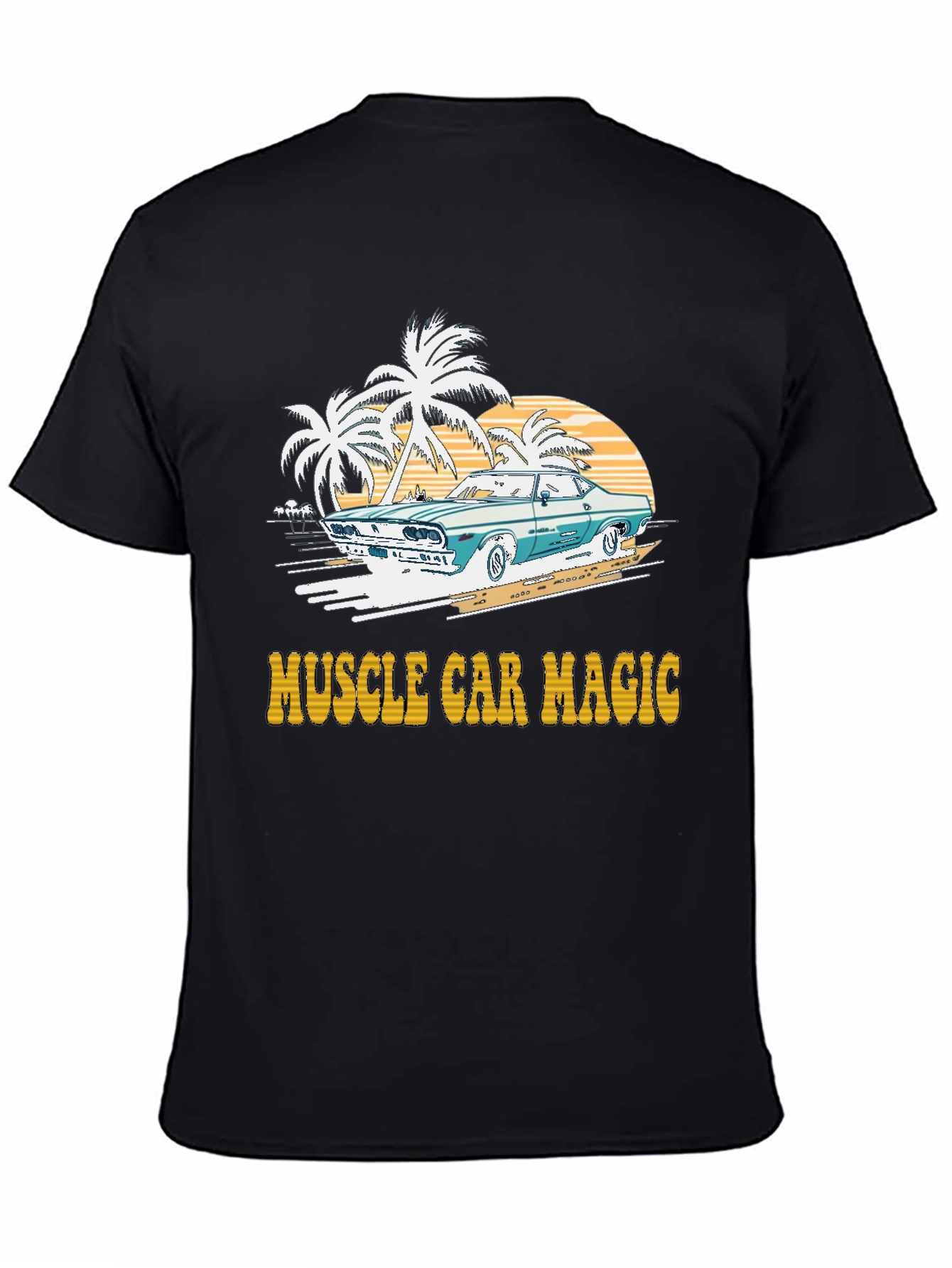 Muscle Car Magic Graphic T-Shirt