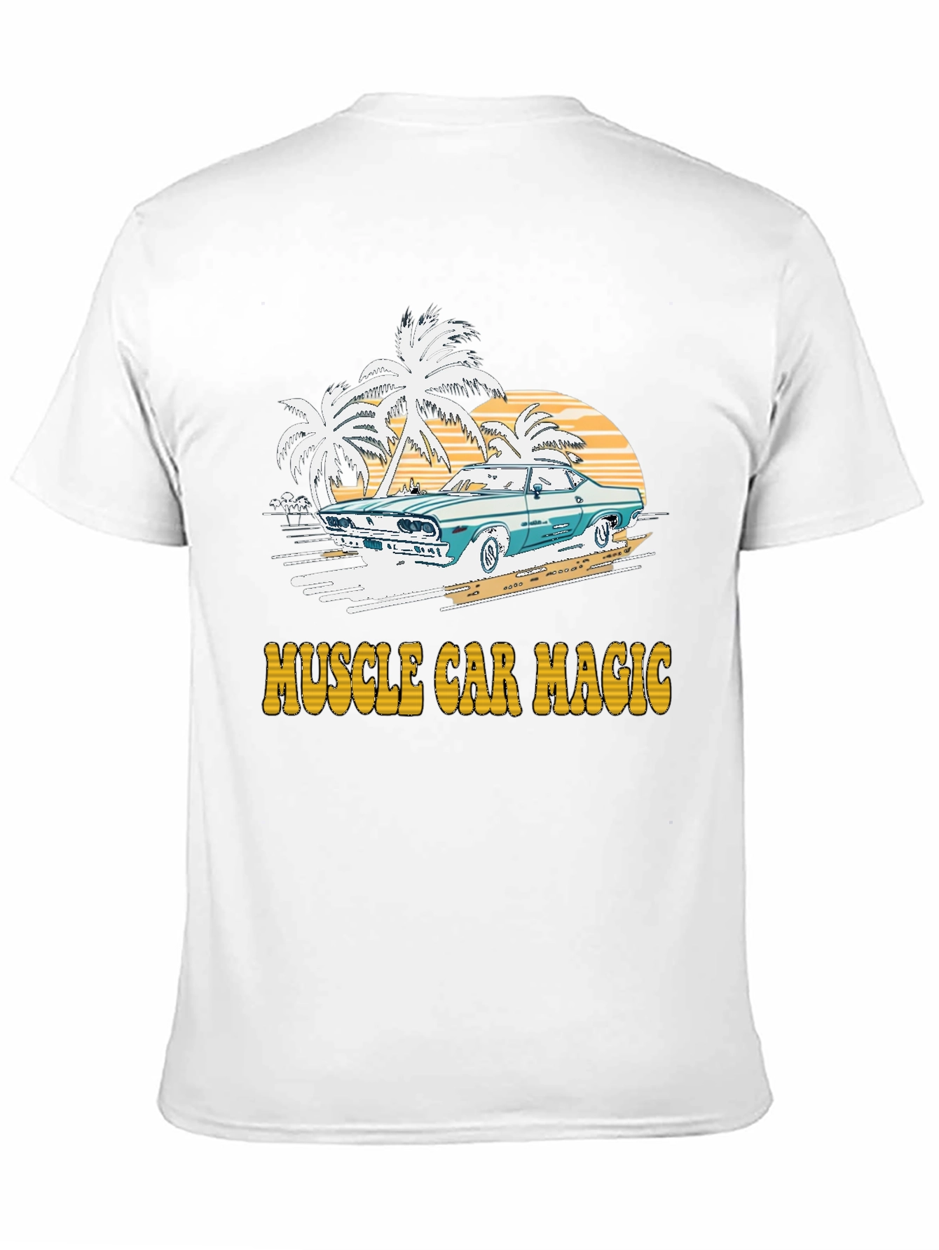 Muscle Car Magic Graphic T-Shirt