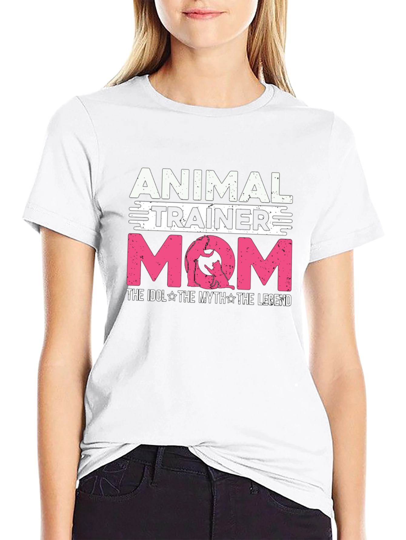 Animal Trainer Mom T-Shirt - Ideal Gift