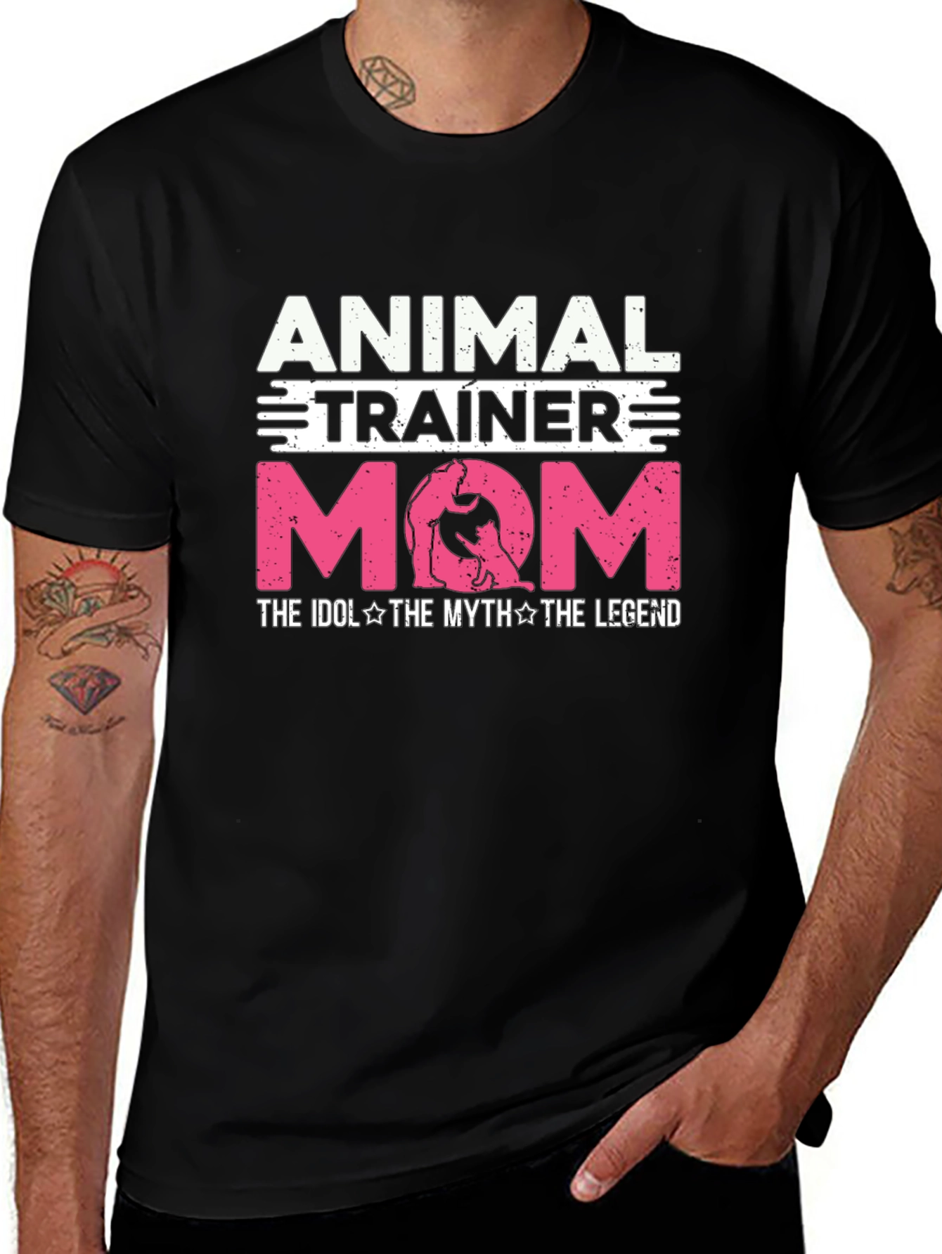 Animal Trainer Mom T-Shirt - Ideal Gift