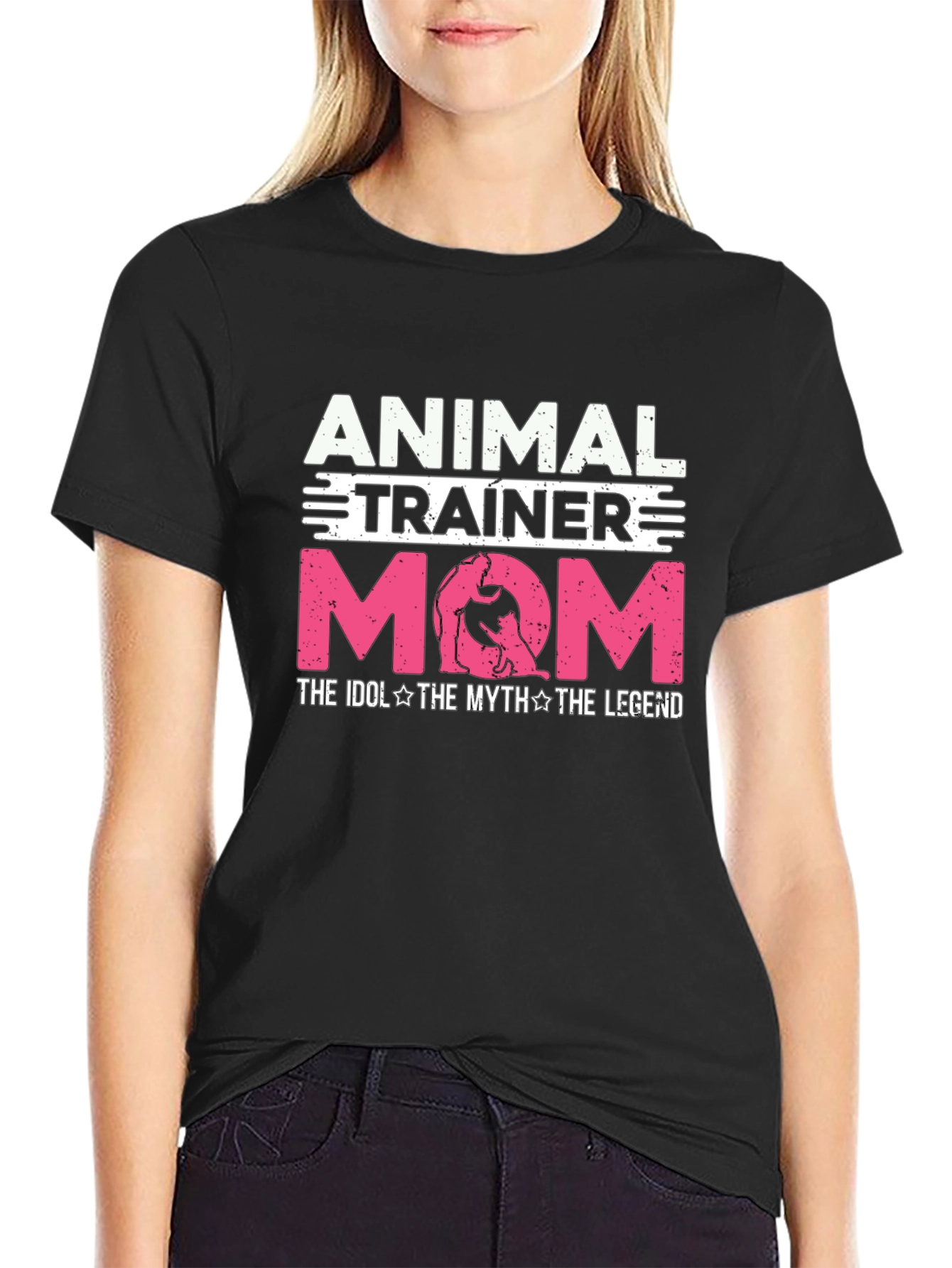 Animal Trainer Mom T-Shirt - Ideal Gift