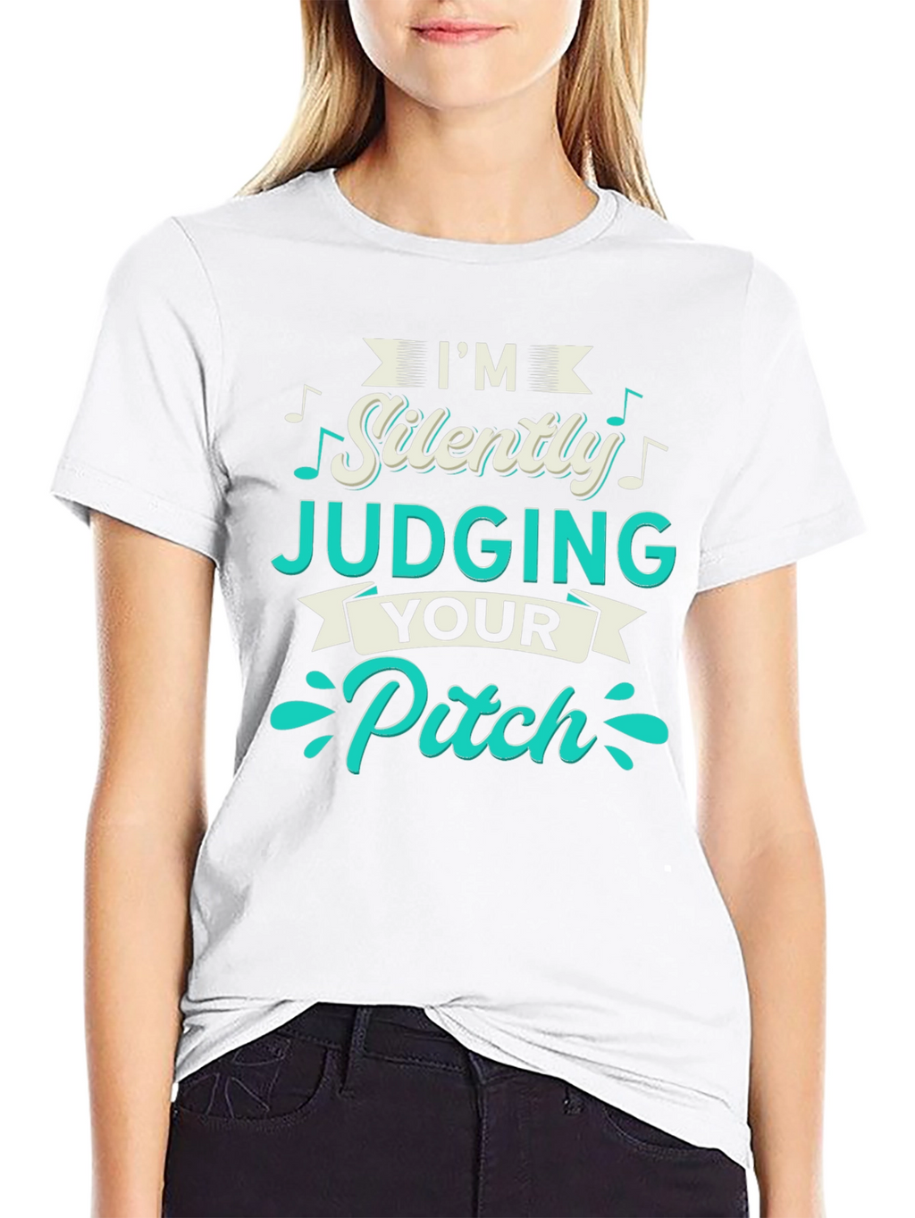 Im Silently Judging Your Pitch T-Shirt