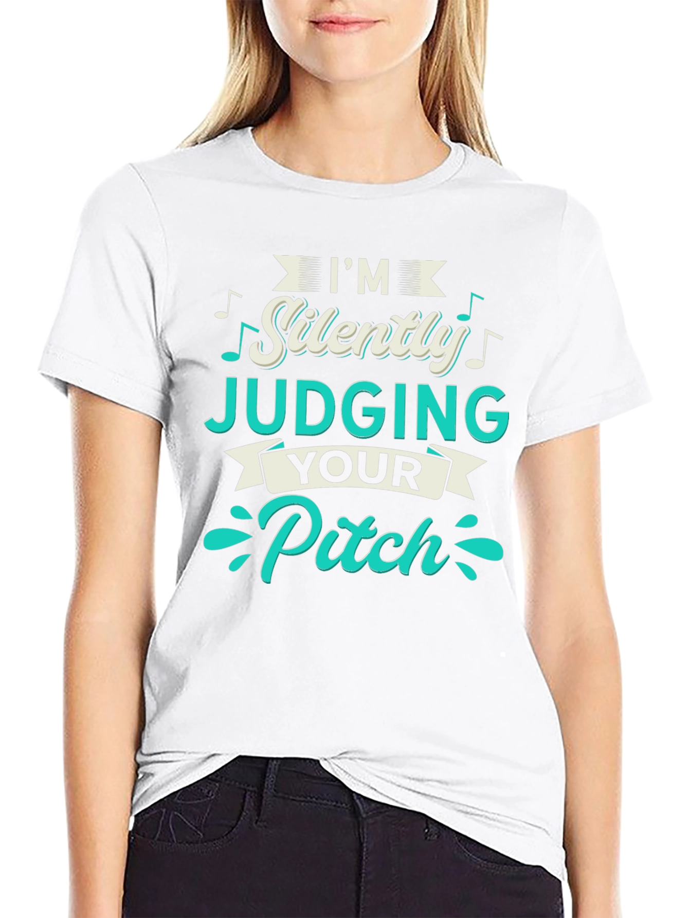 Im Silently Judging Your Pitch T-Shirt
