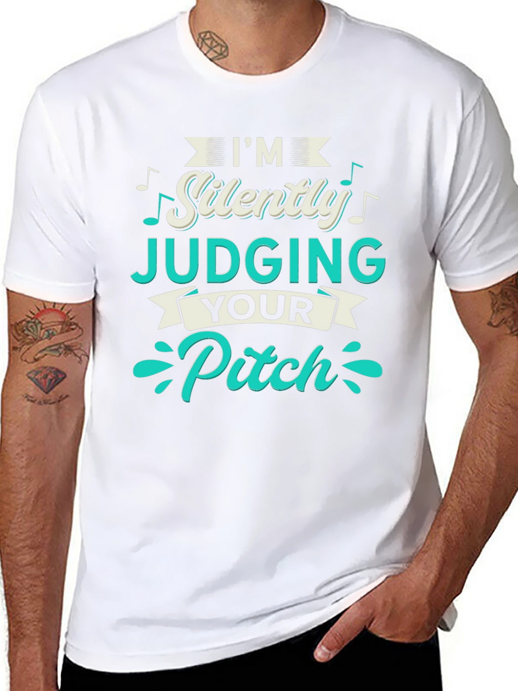 Im Silently Judging Your Pitch T-Shirt
