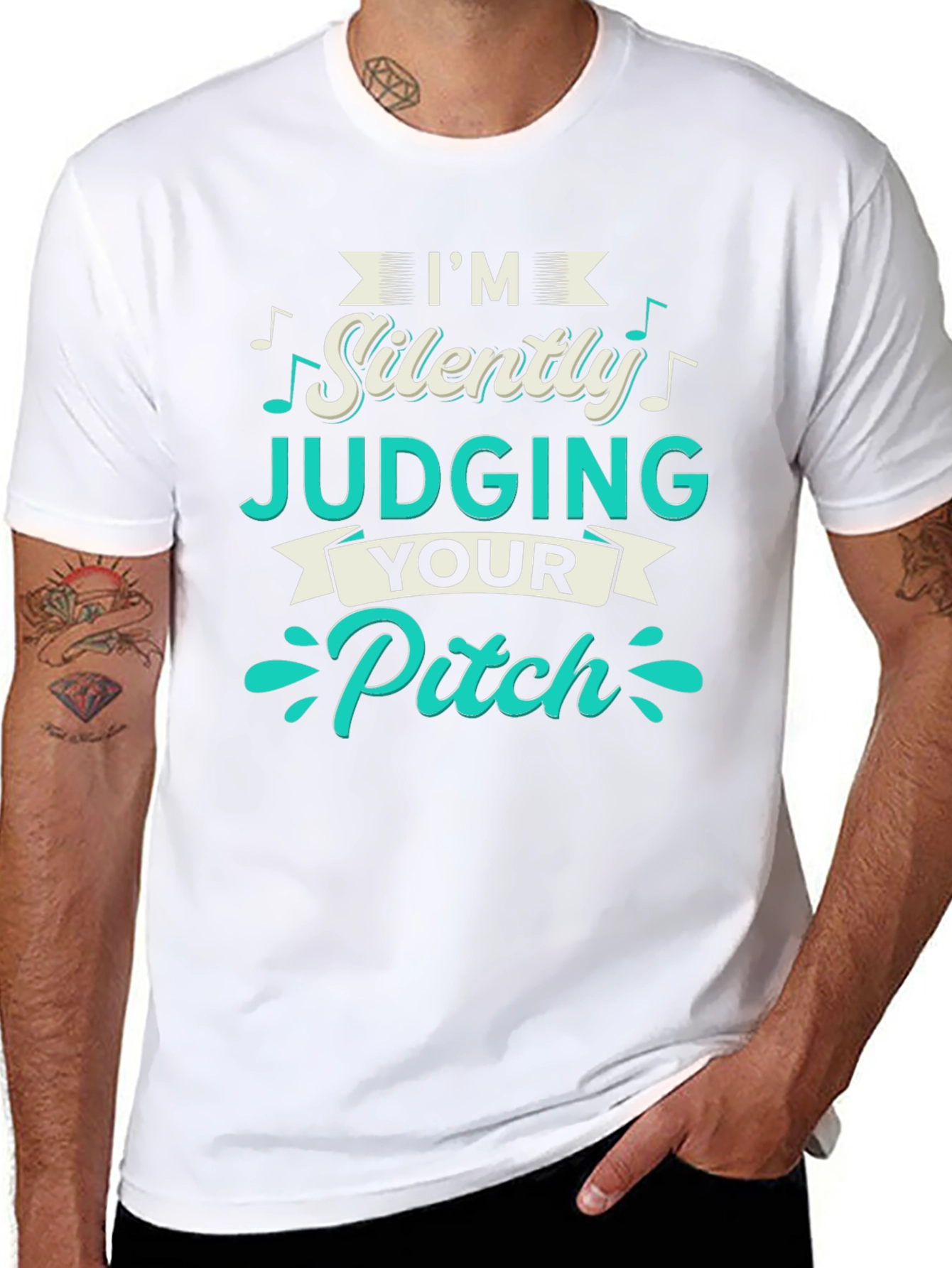 Im Silently Judging Your Pitch T-Shirt