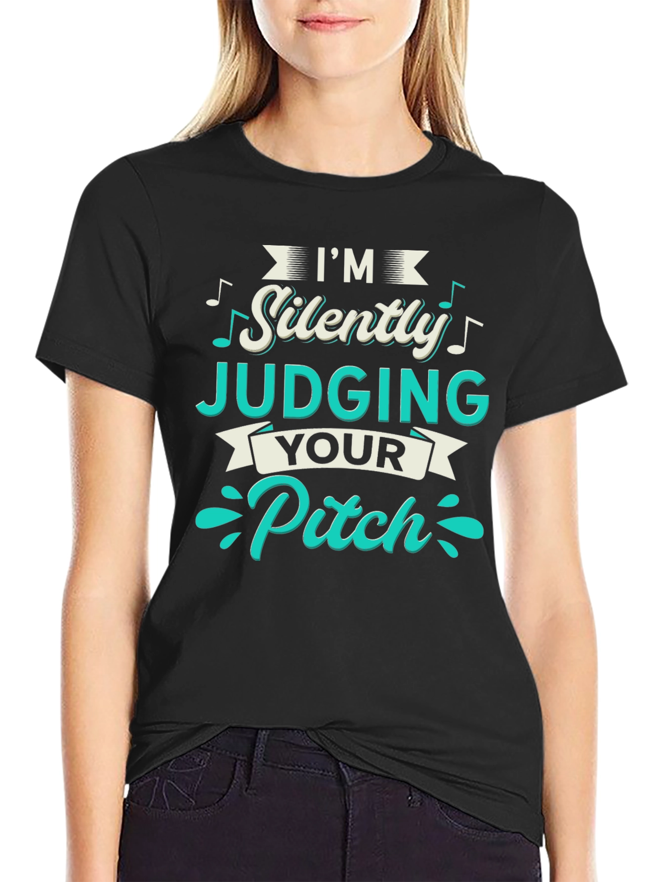 Im Silently Judging Your Pitch T-Shirt