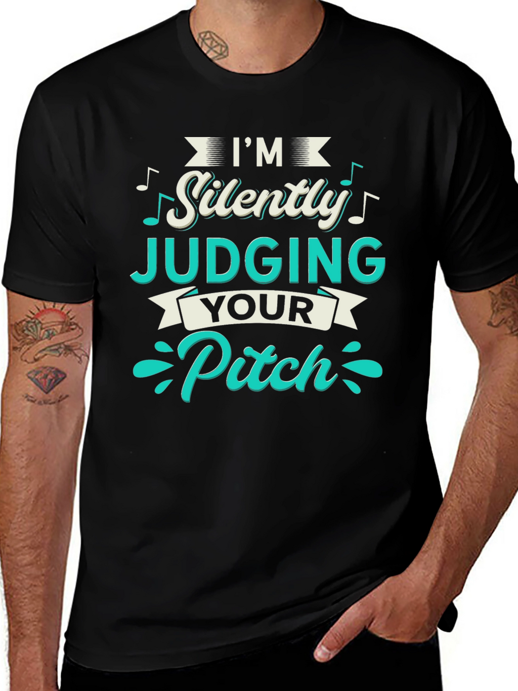 Im Silently Judging Your Pitch T-Shirt