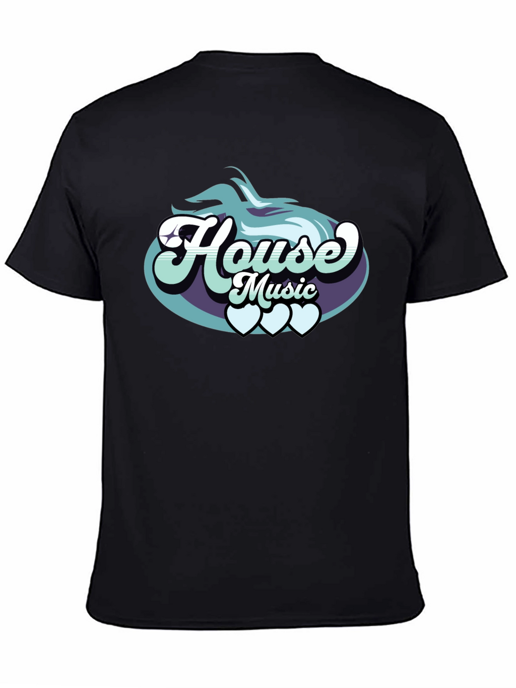 House Music Graphic T-Shirt Stylish Tee