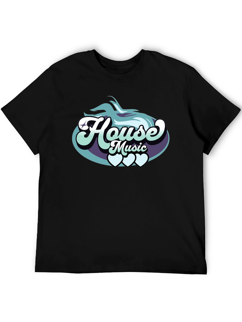 House Music Graphic T-Shirt Stylish Tee
