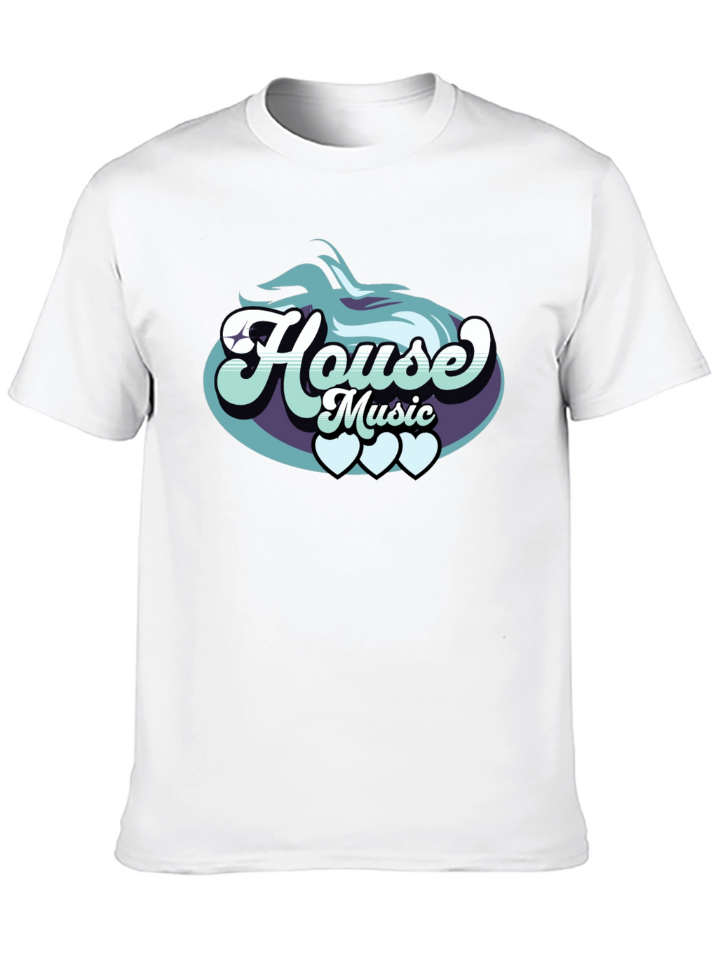 House Music Graphic T-Shirt Stylish Tee