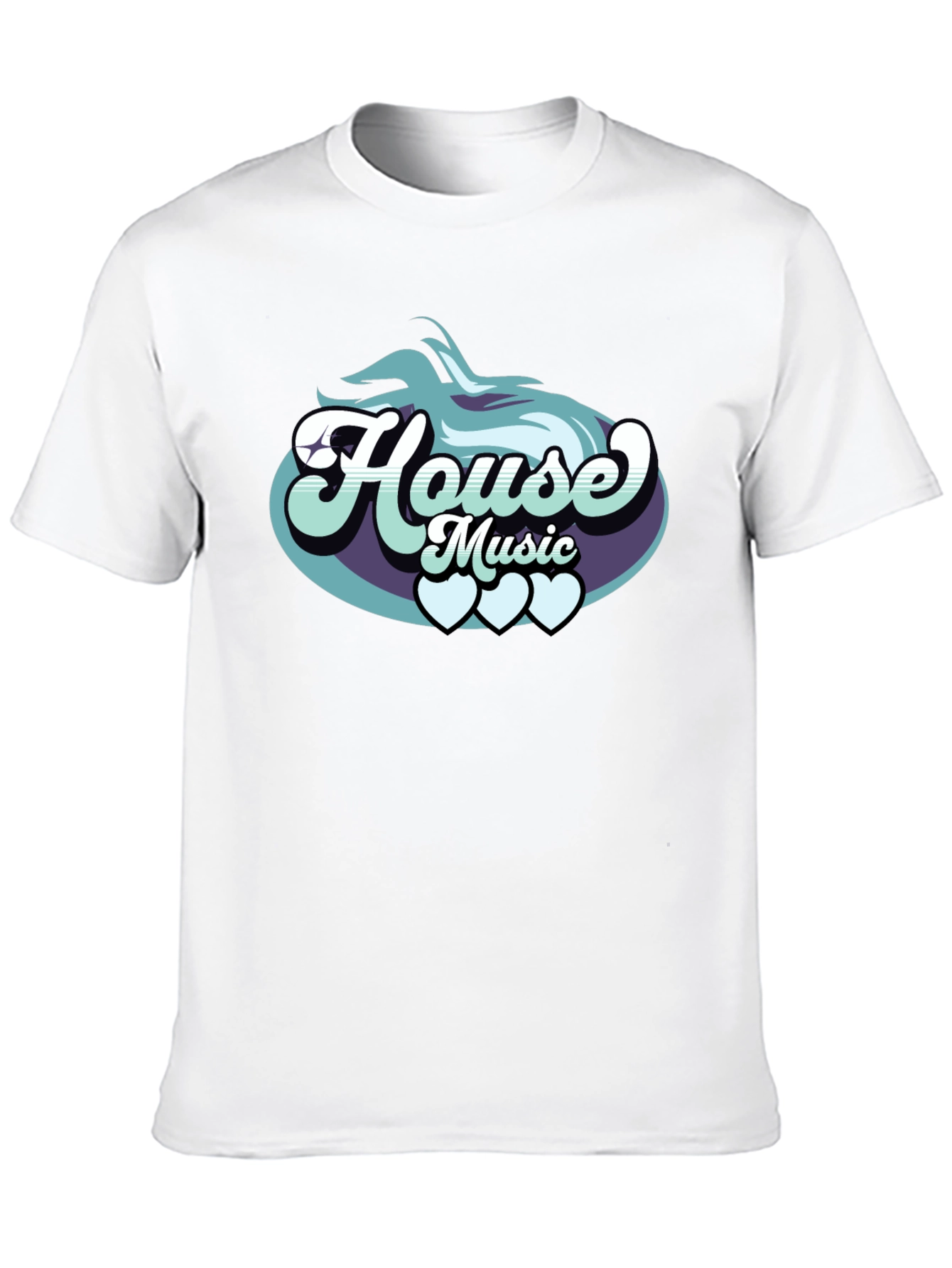 House Music Graphic T-Shirt Stylish Tee