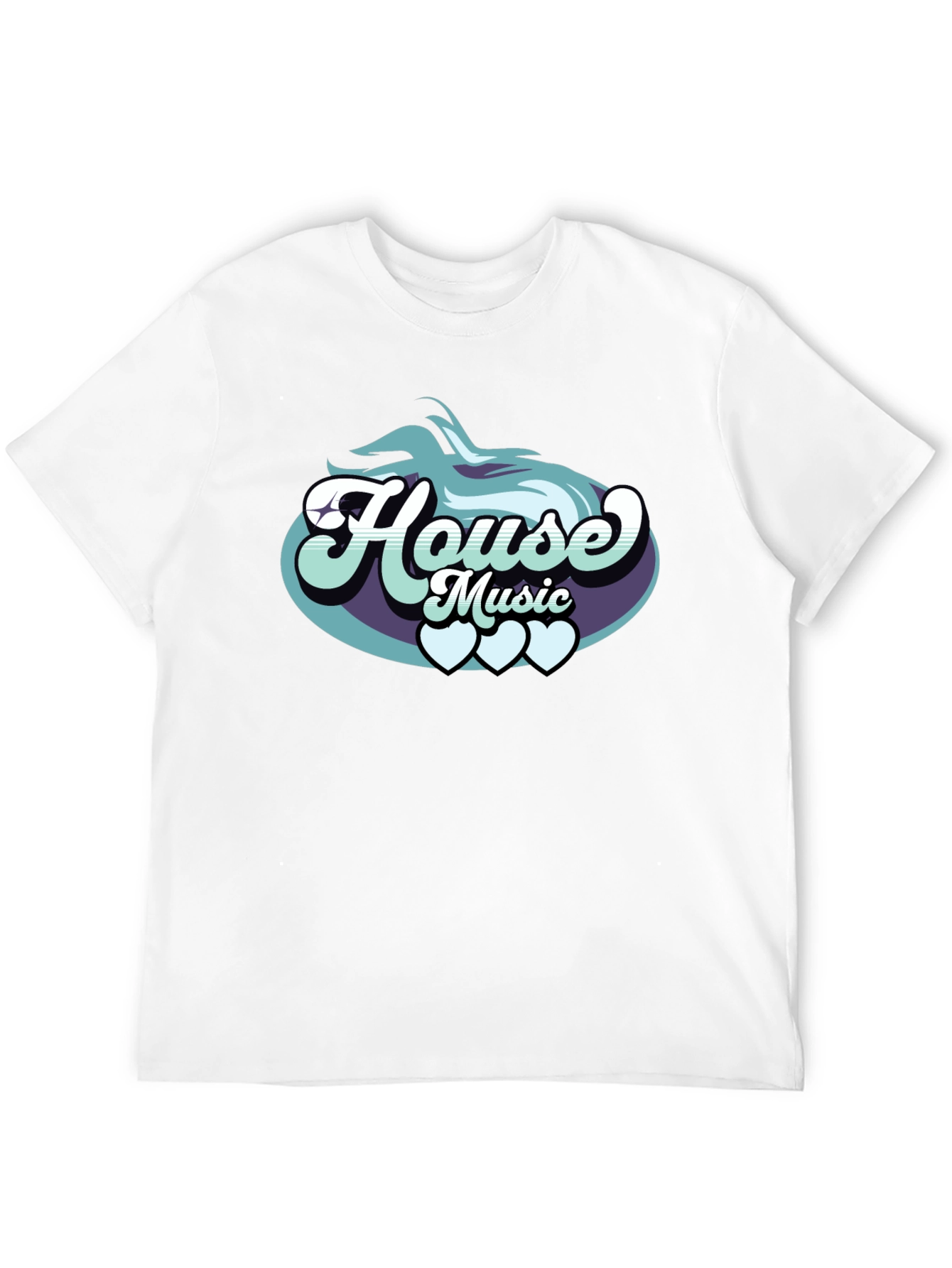 House Music Graphic T-Shirt Stylish Tee