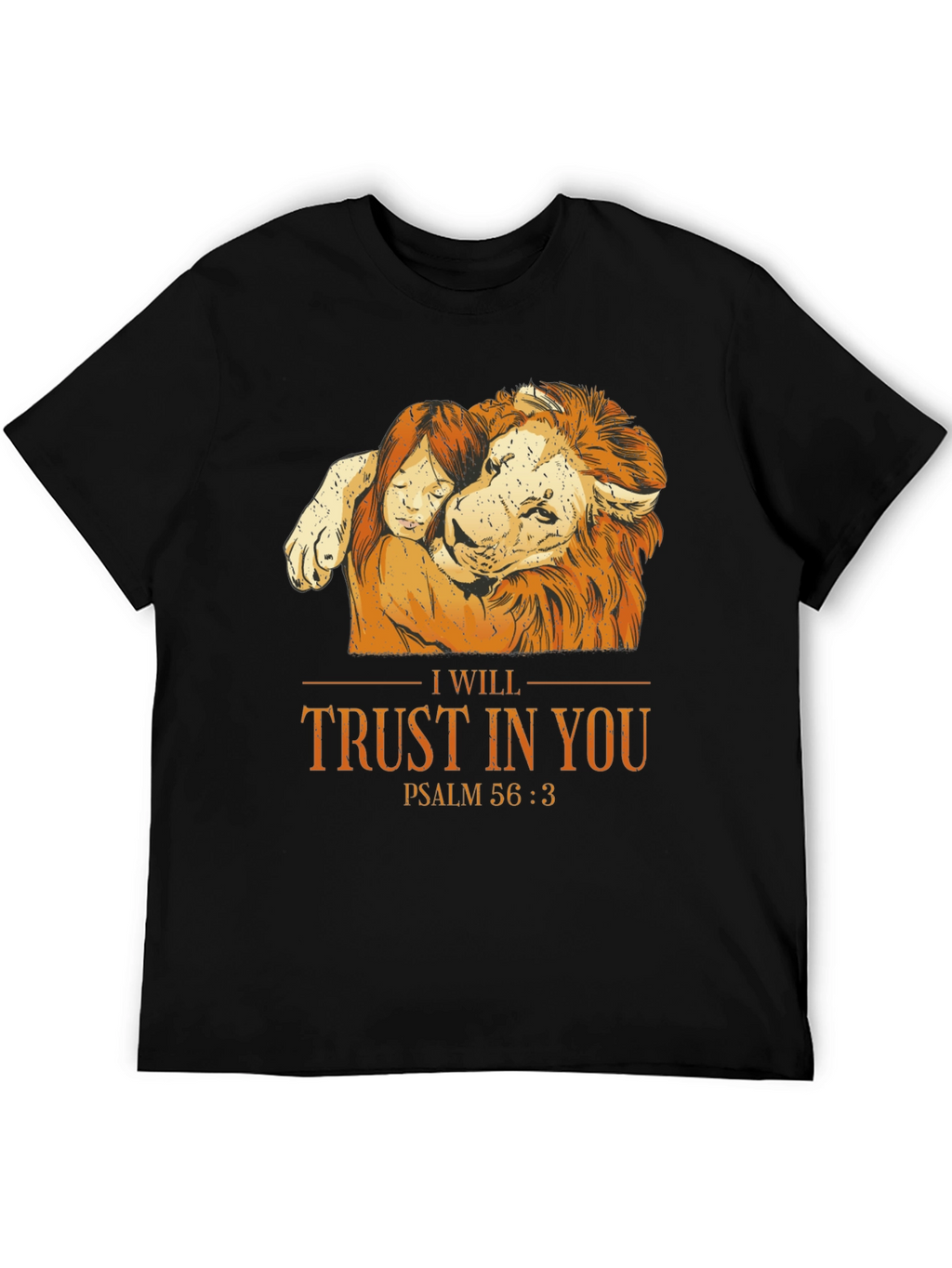 Trust in You Lion Graphic T-Shirt