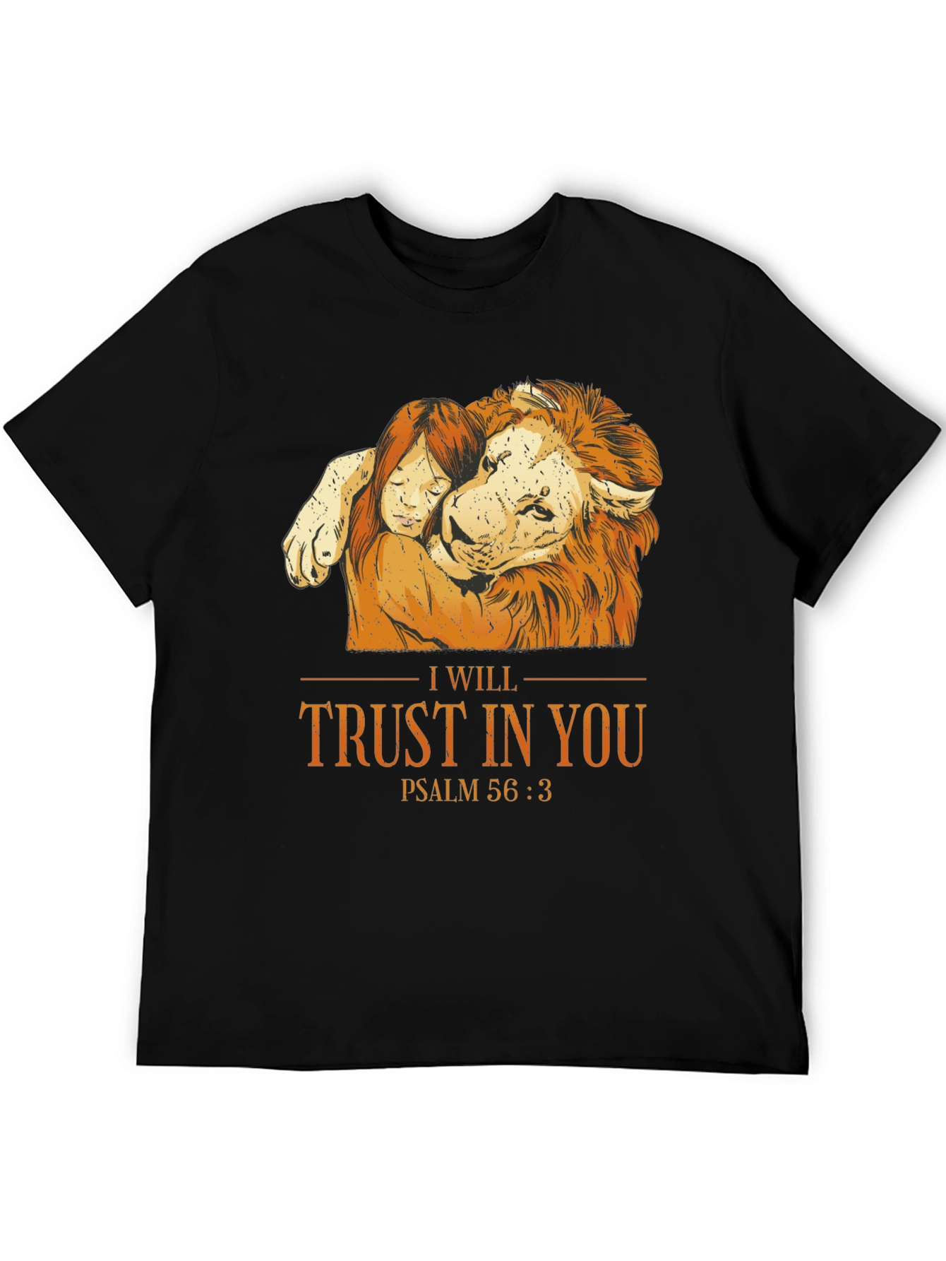 Trust in You Lion Graphic T-Shirt