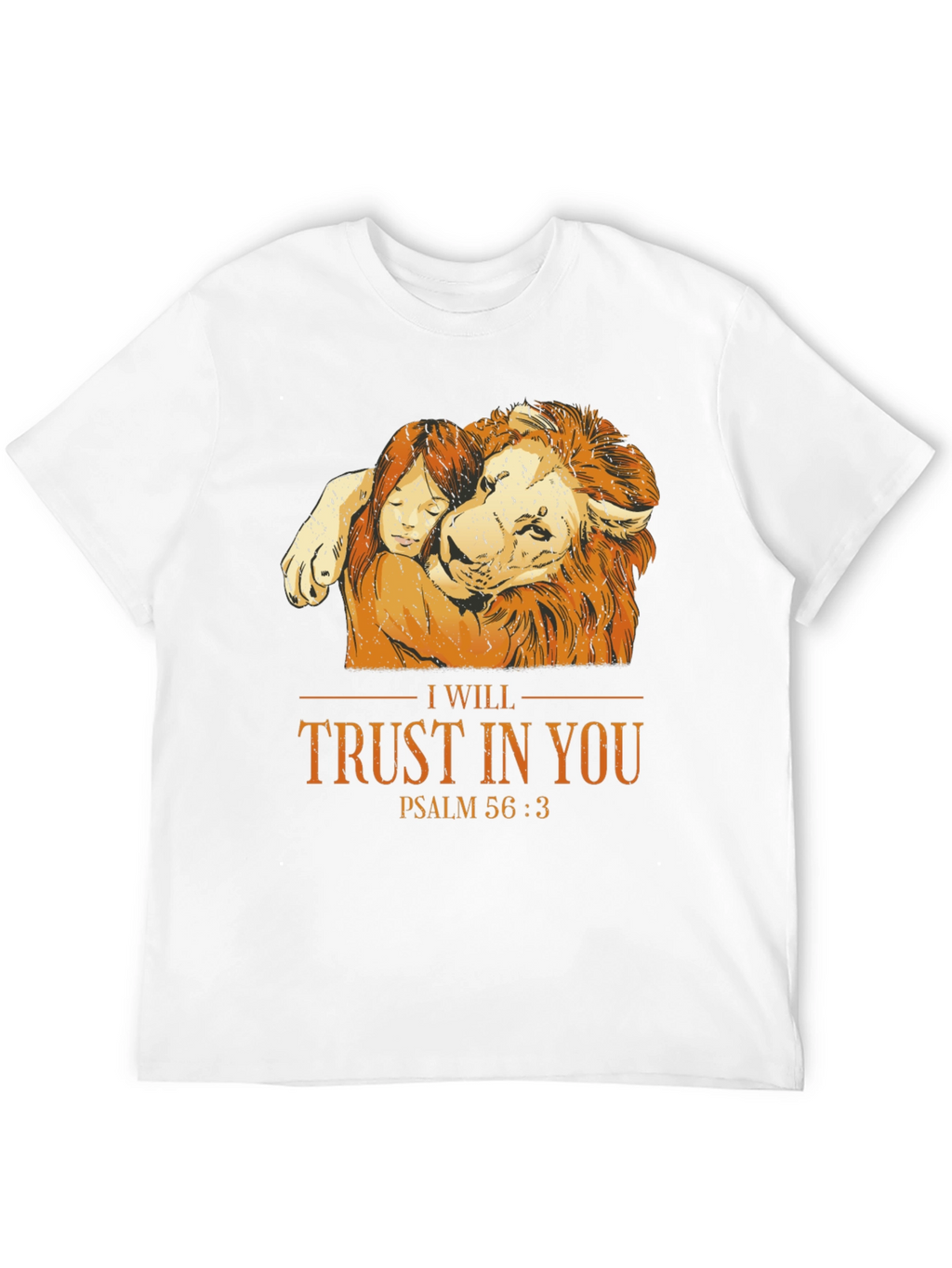Trust in You Lion Graphic T-Shirt