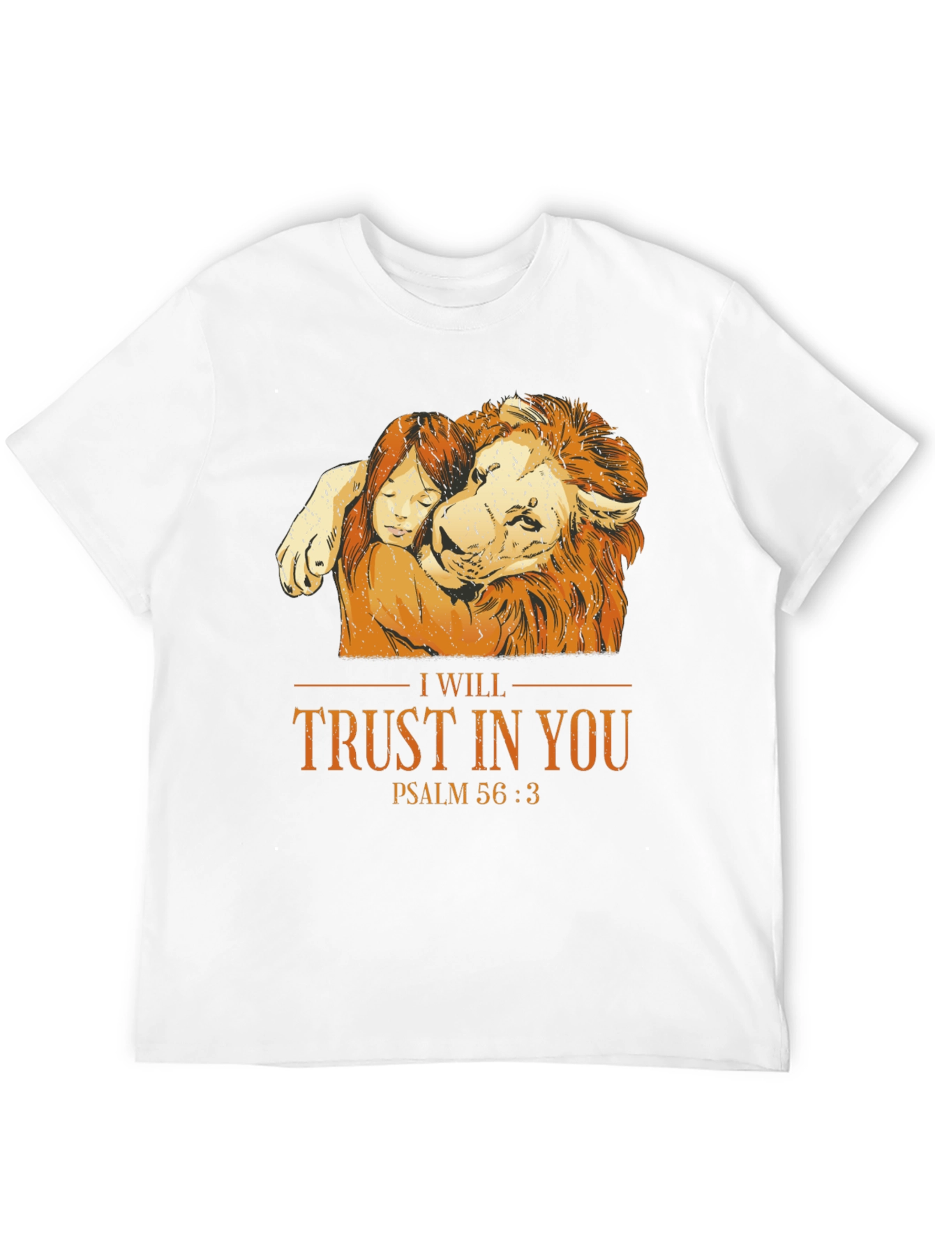 Trust in You Lion Graphic T-Shirt