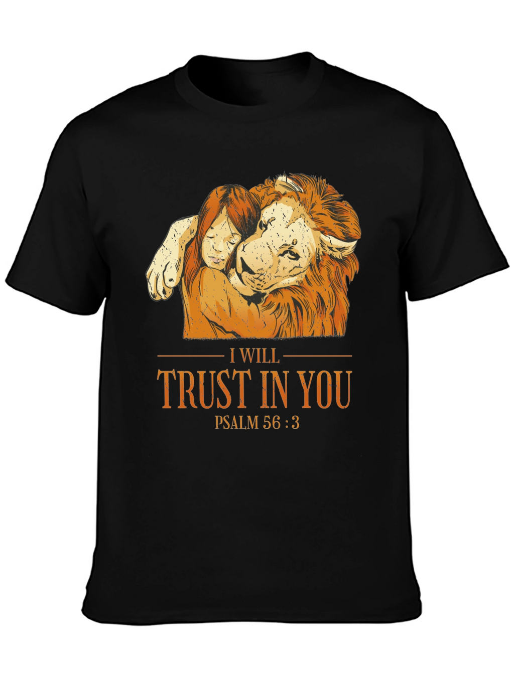 Trust in You Lion Graphic T-Shirt