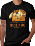 Trust in You Lion Graphic T-Shirt
